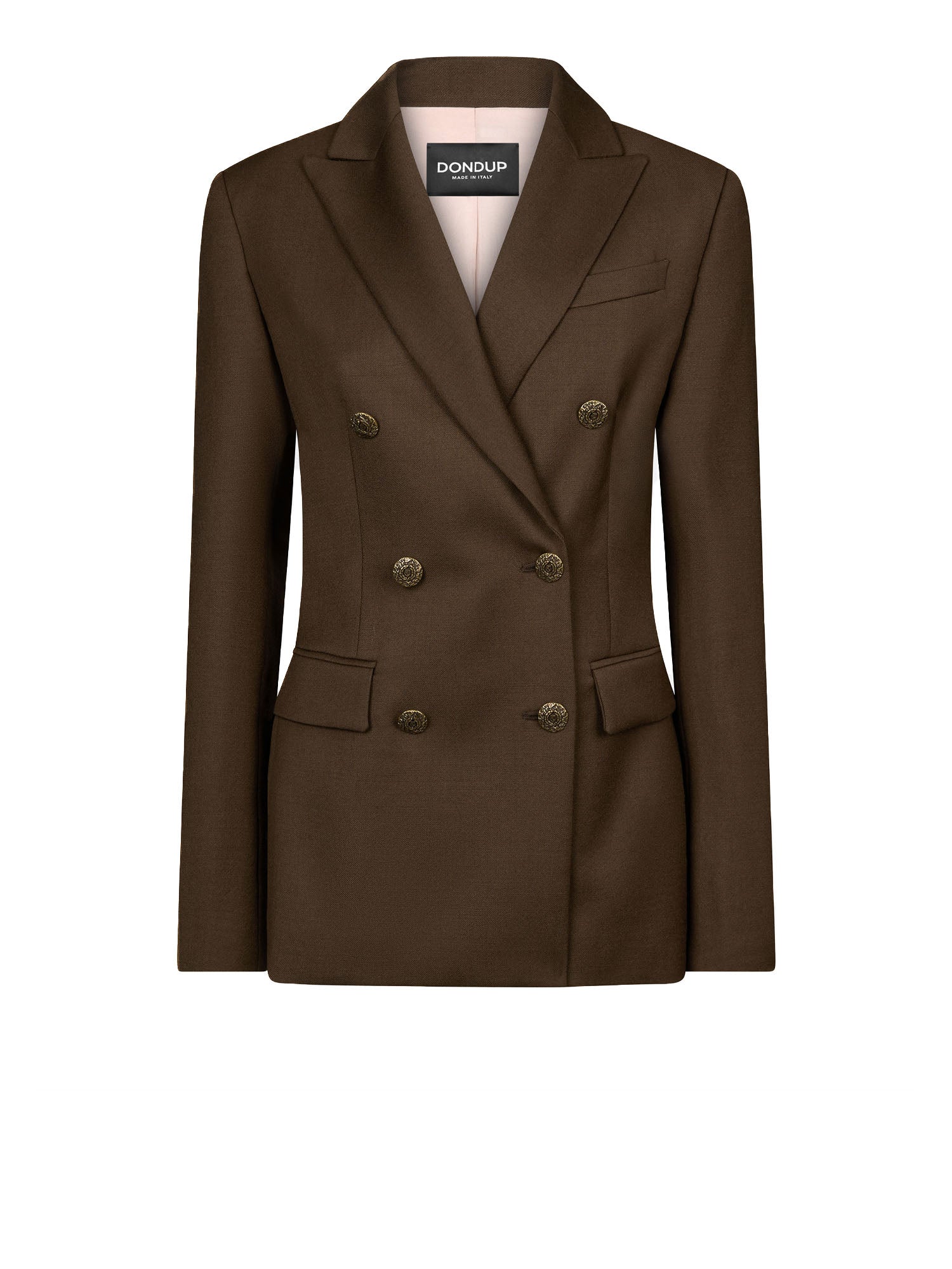 Dondup Blazer Donna Marrone