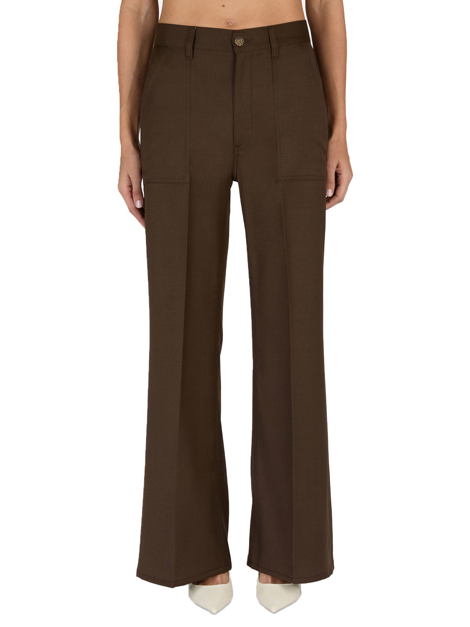 Dondup Pantalone Amely Marrone