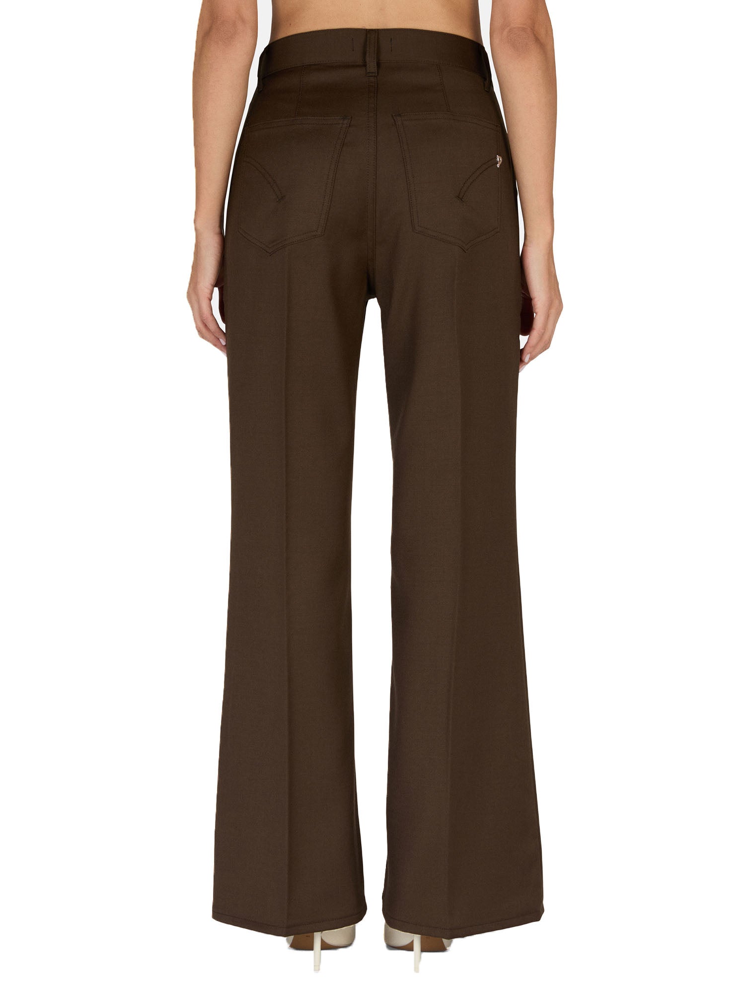 Dondup Pantalone Amely Marrone