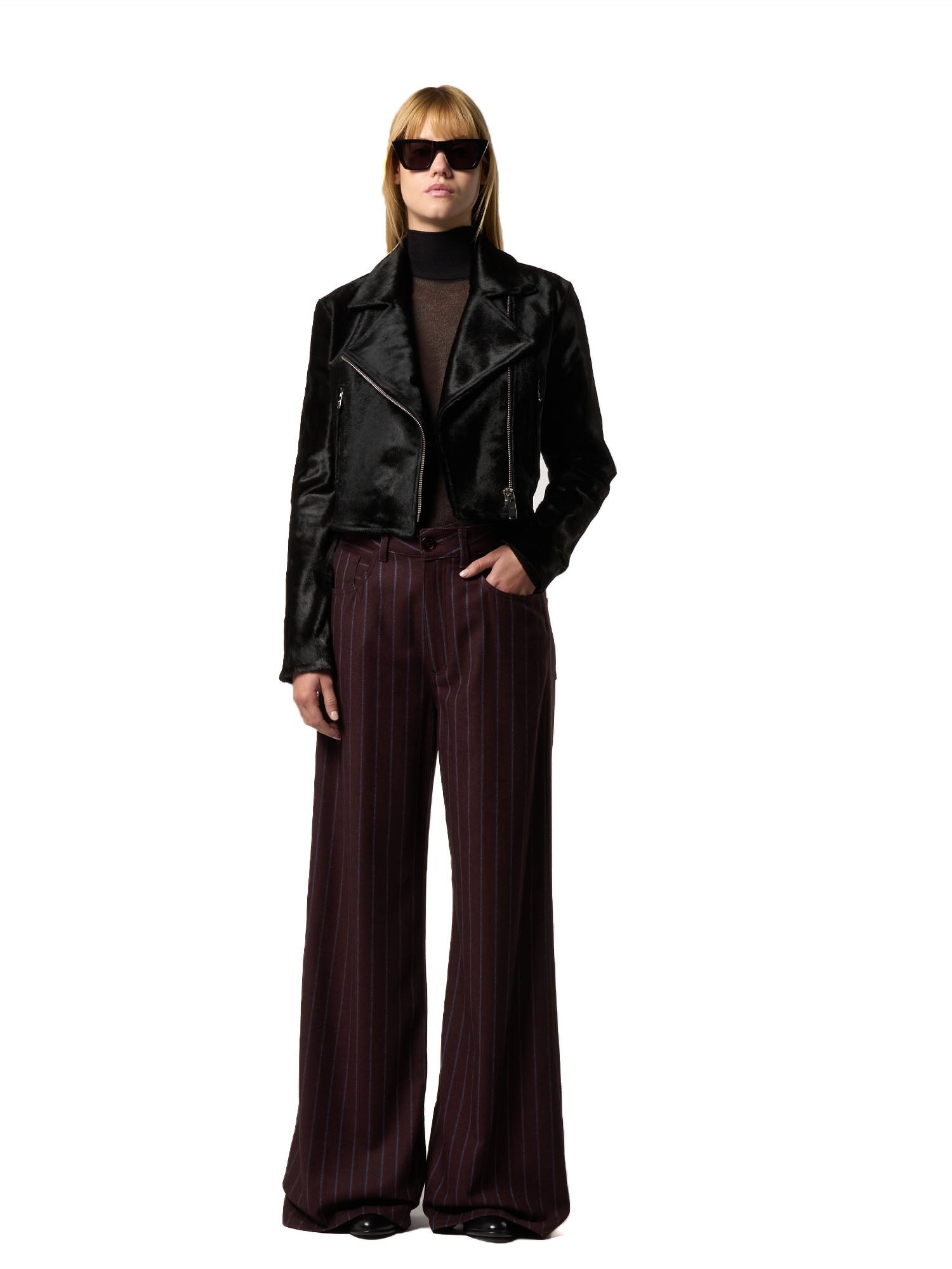 Dondup Jeans Beatrix Bordeaux