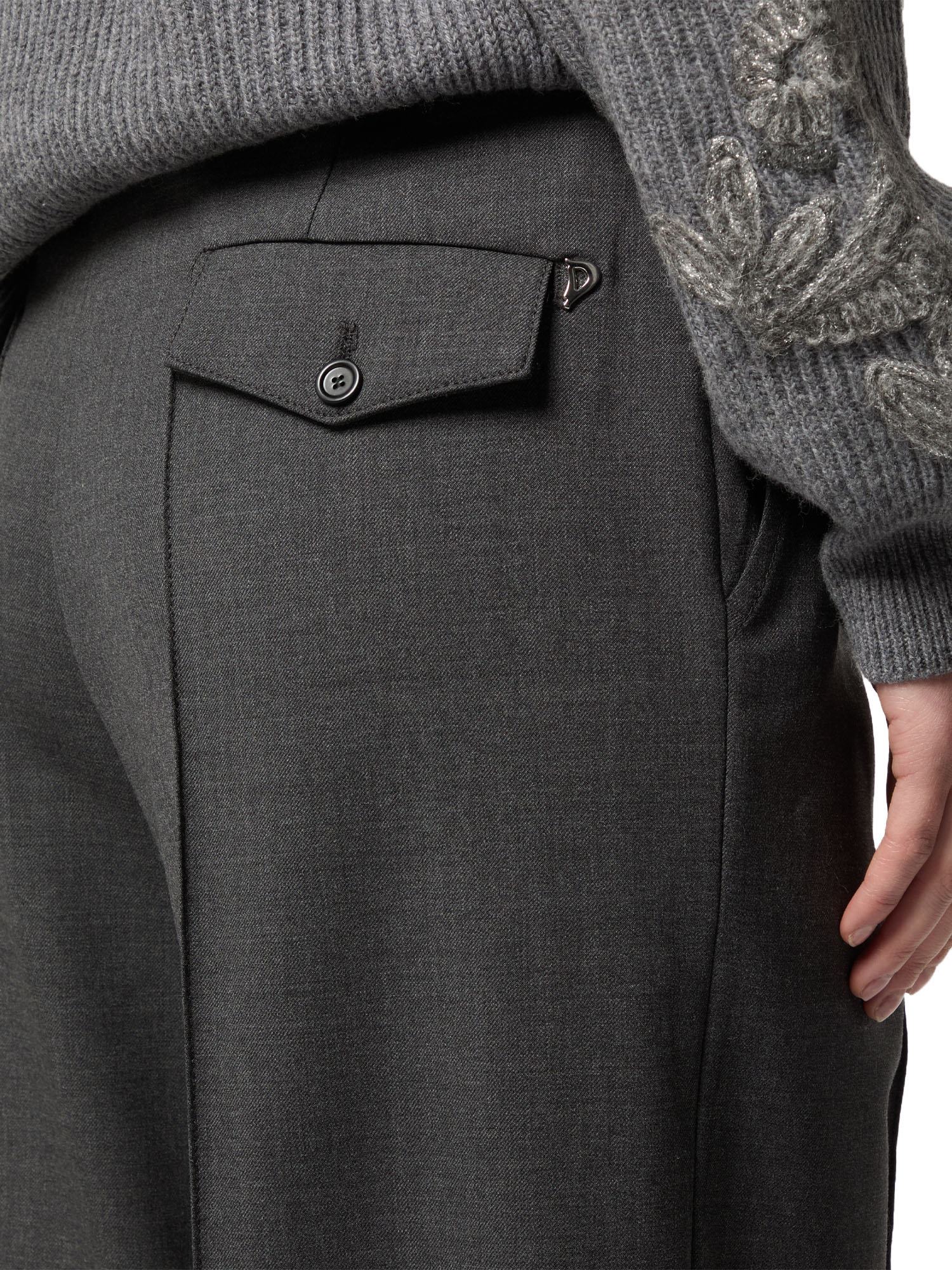 Dondup Pantalone Penni Grigio