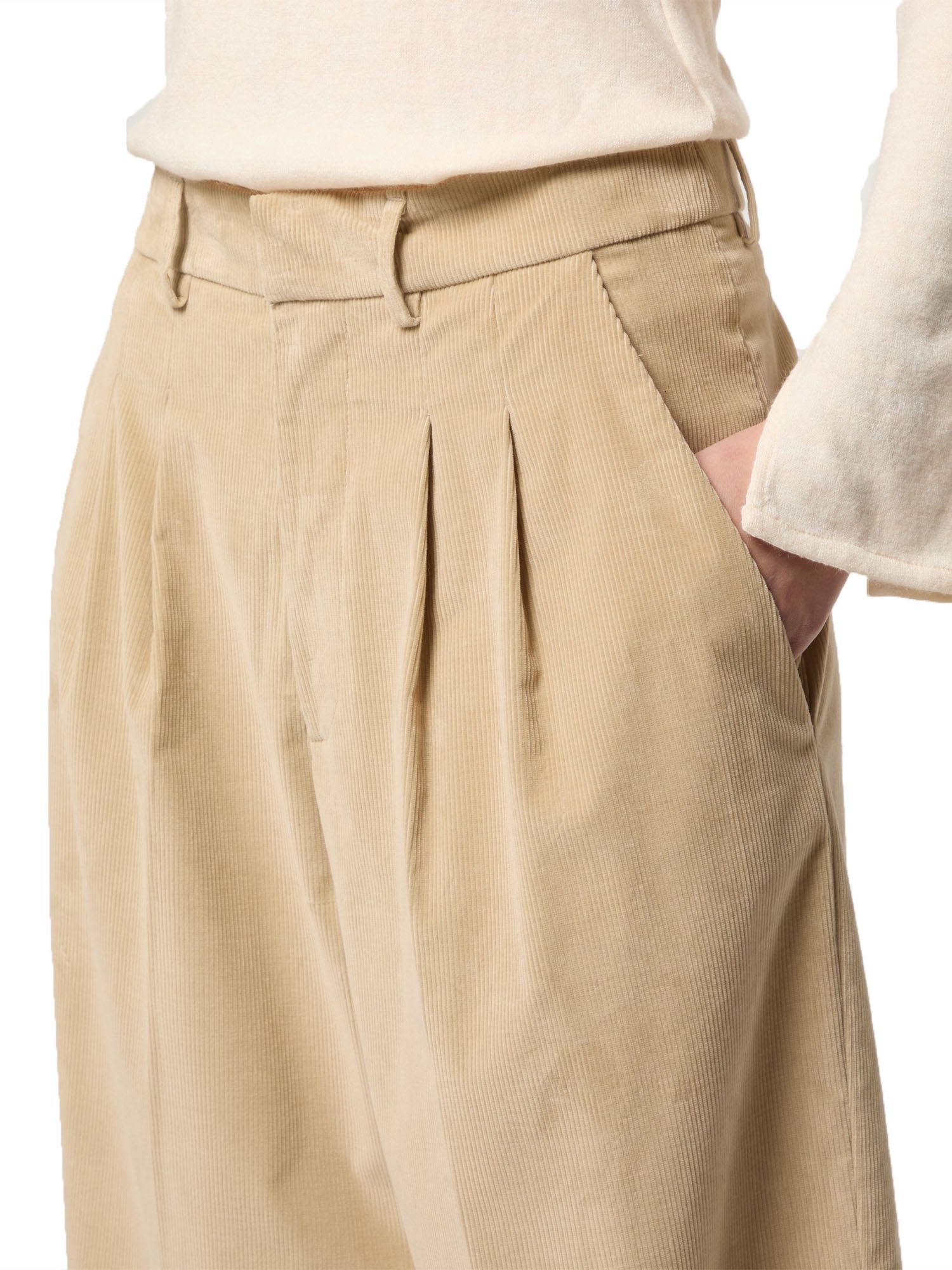 Dondup Pantalone Eloise Bianco