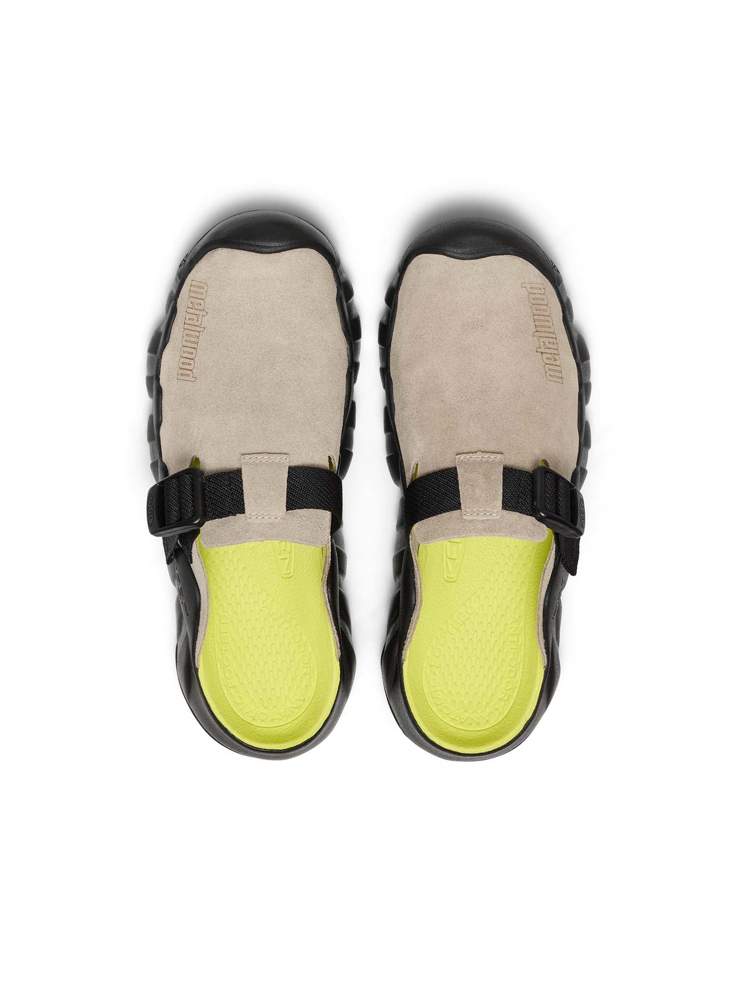 Keen Hyperport Metalwood Clog Beige