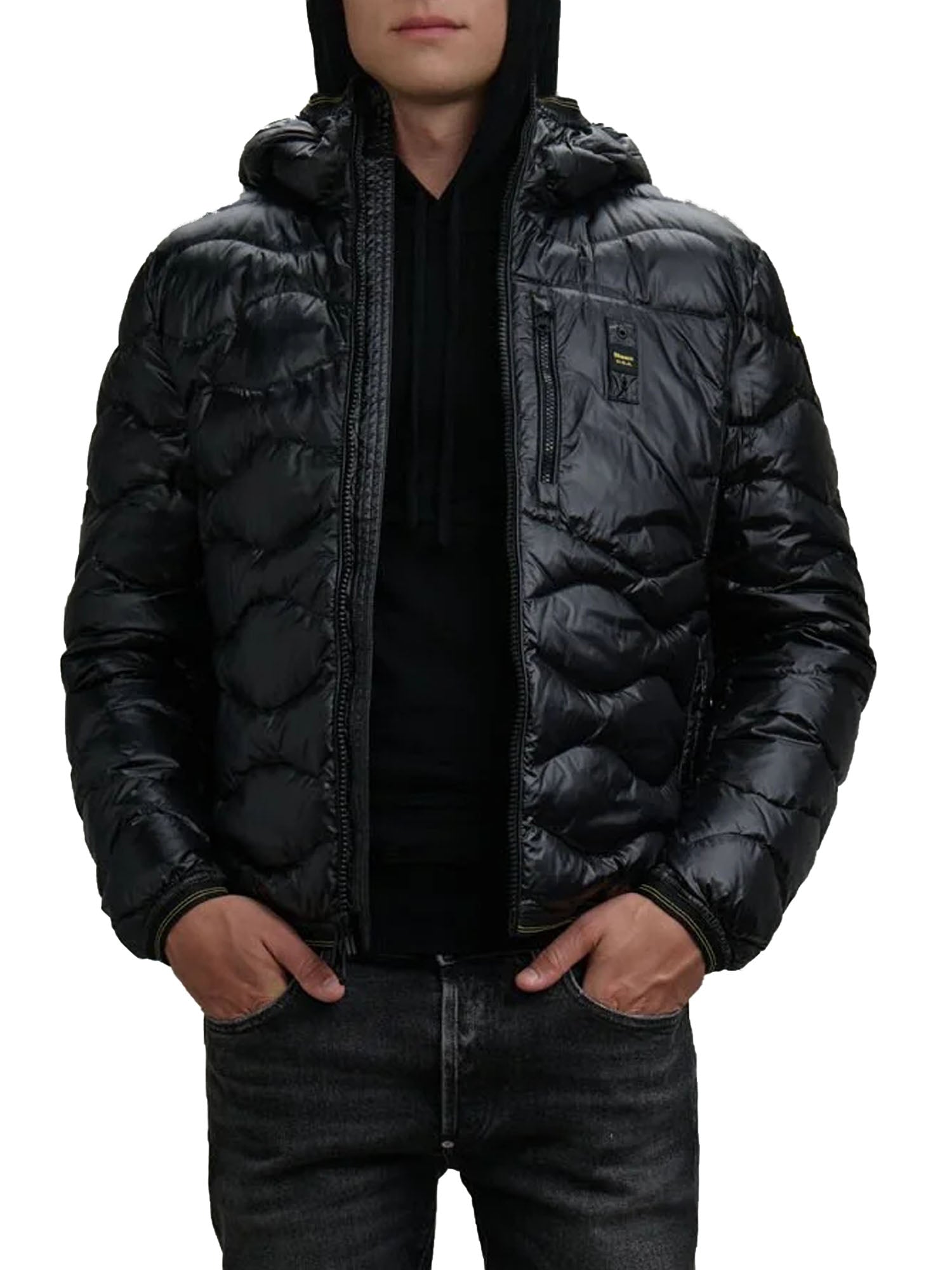 Blauer Giacca Wave Nero