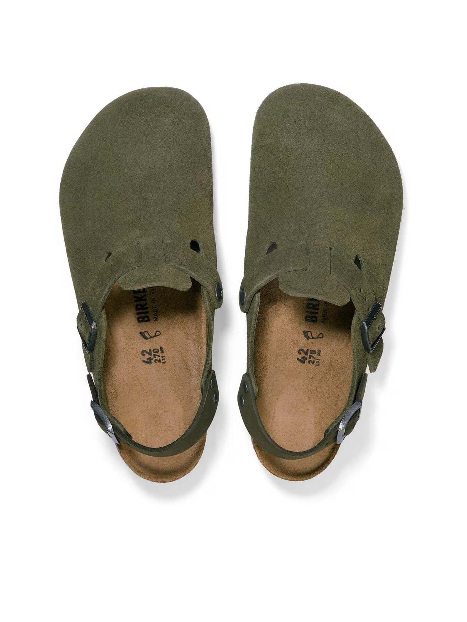 Birkenstock Tokio (Pelle scamosciata) Verde