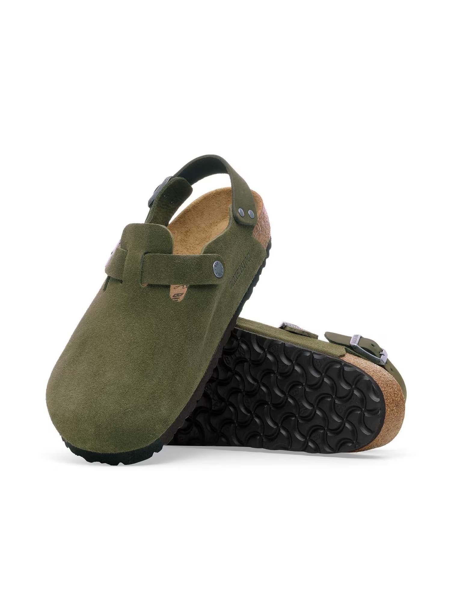 Birkenstock Tokio (Pelle scamosciata) Verde