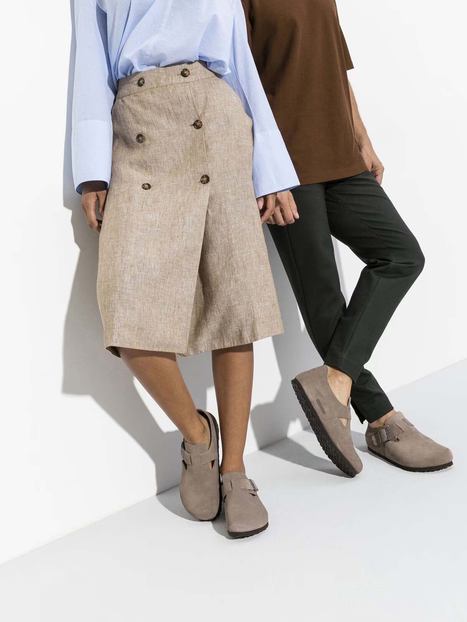 Birkenstock London (Pelle scamosciata) Marrone