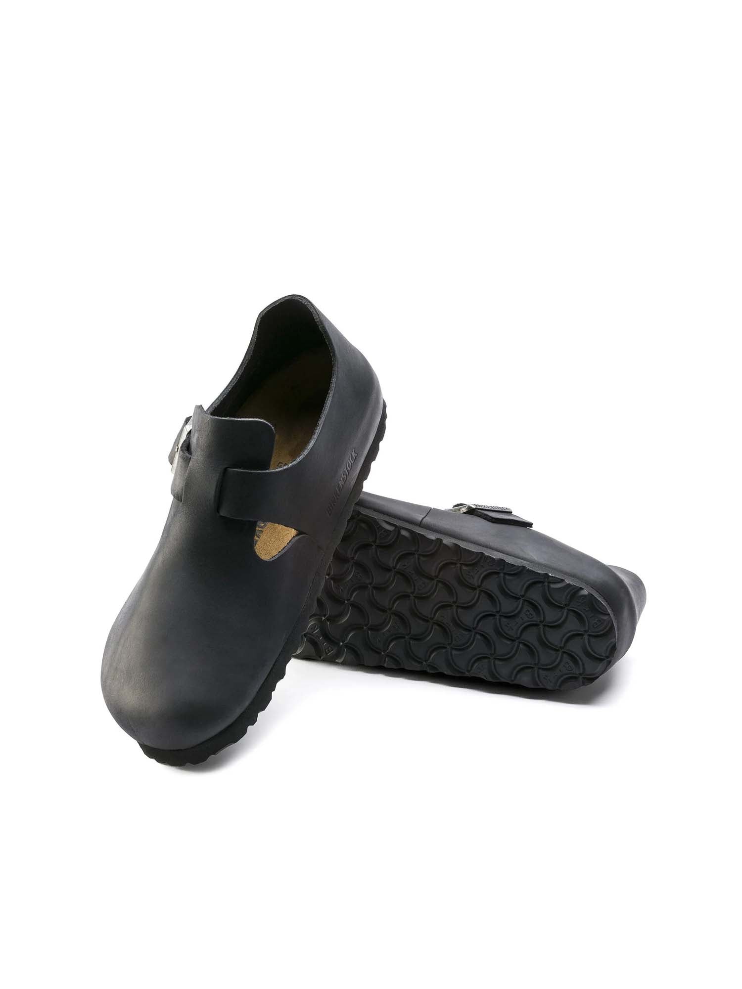 Birkenstock London (Pelle oliata) Nero