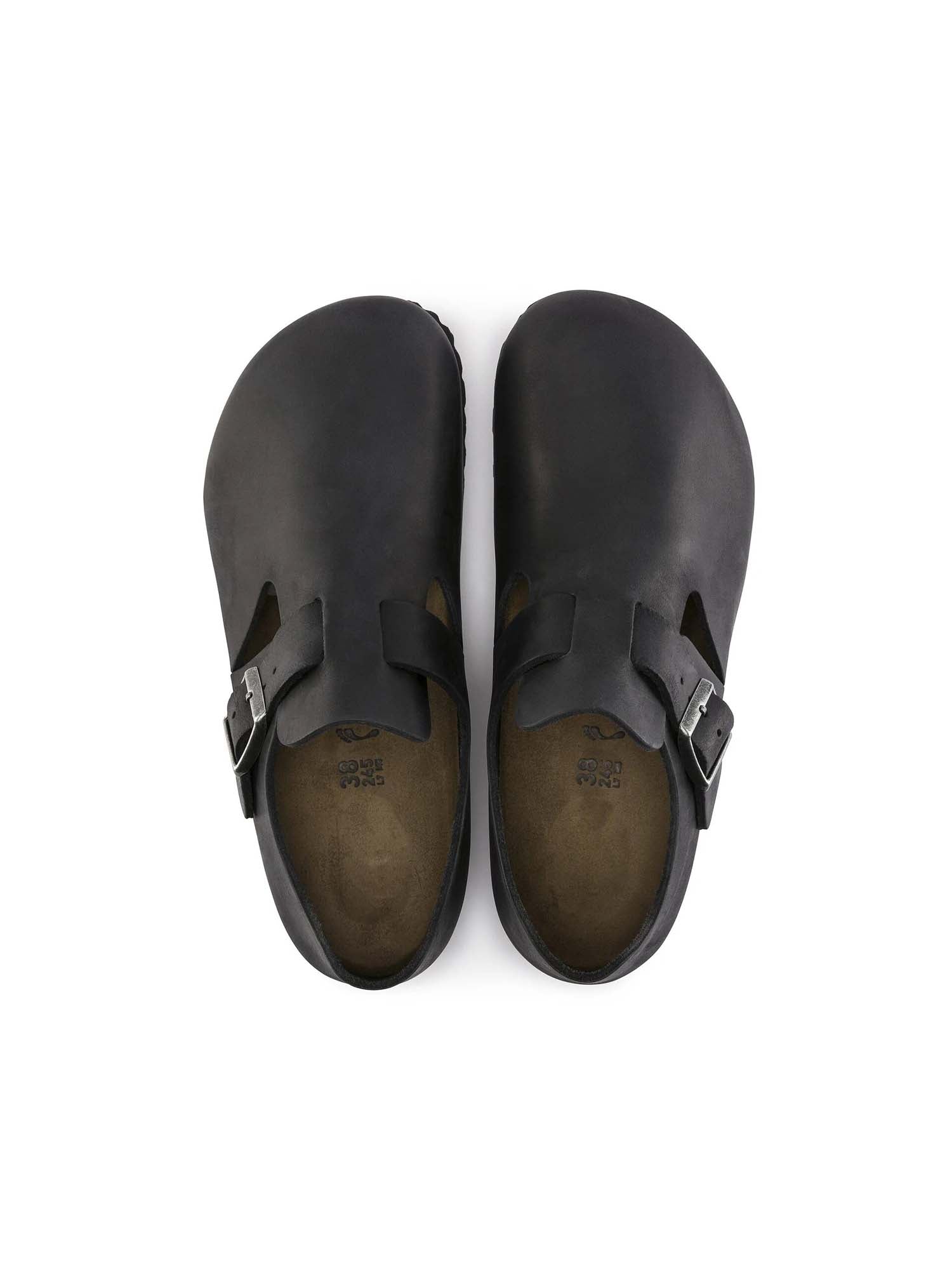 Birkenstock London (Pelle oliata) Nero