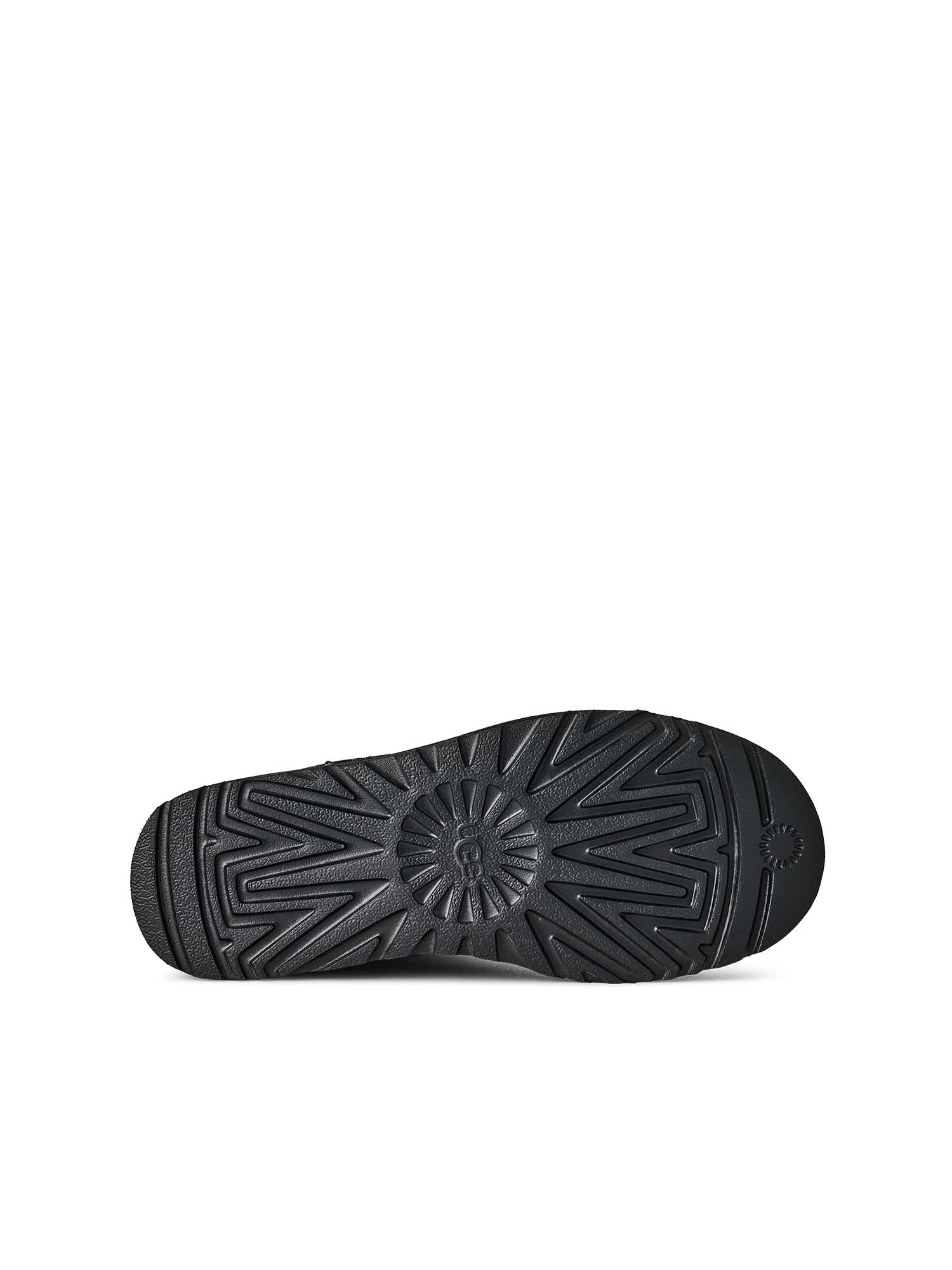 Ugg Stivali Classic Bailey Tie Leather Donna Nero