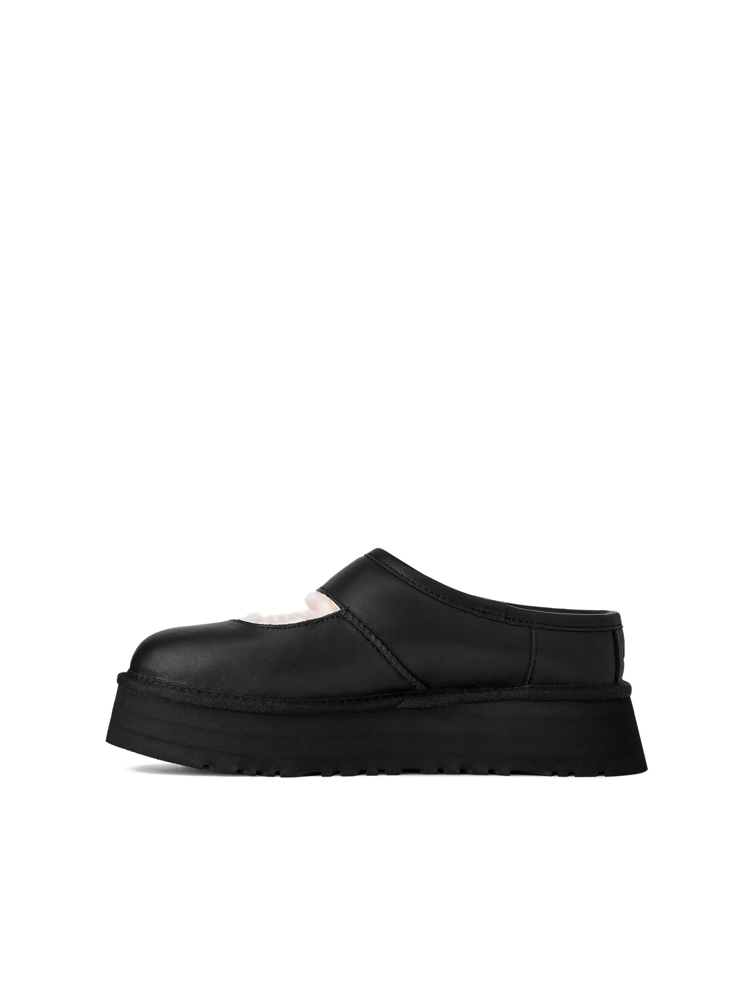 Ugg Bea Mary Jane Pelle Donna Nero