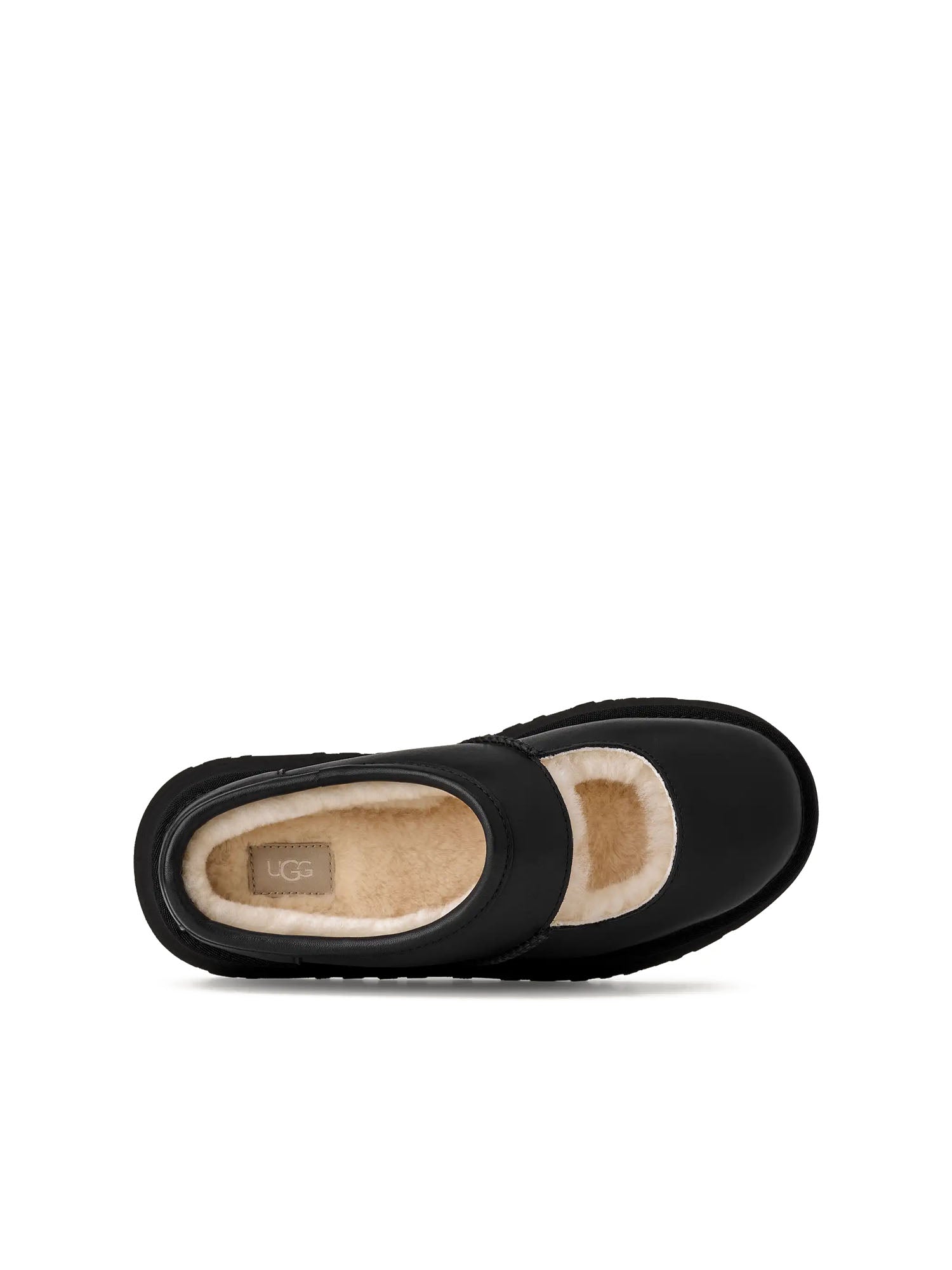 Ugg Bea Mary Jane Pelle Donna Nero