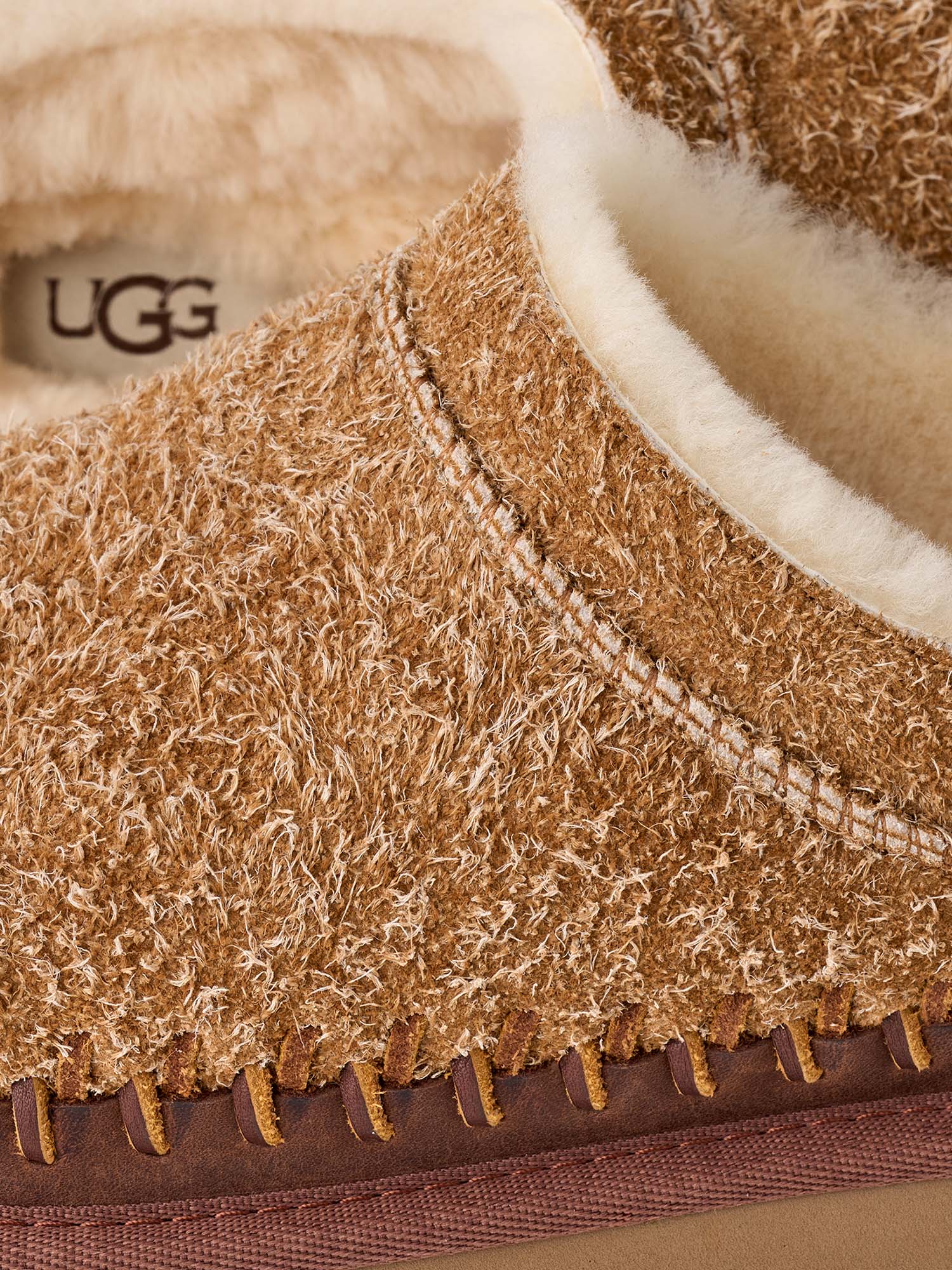 Ugg Sabot Classic Micro Biarritz Donna Marrone