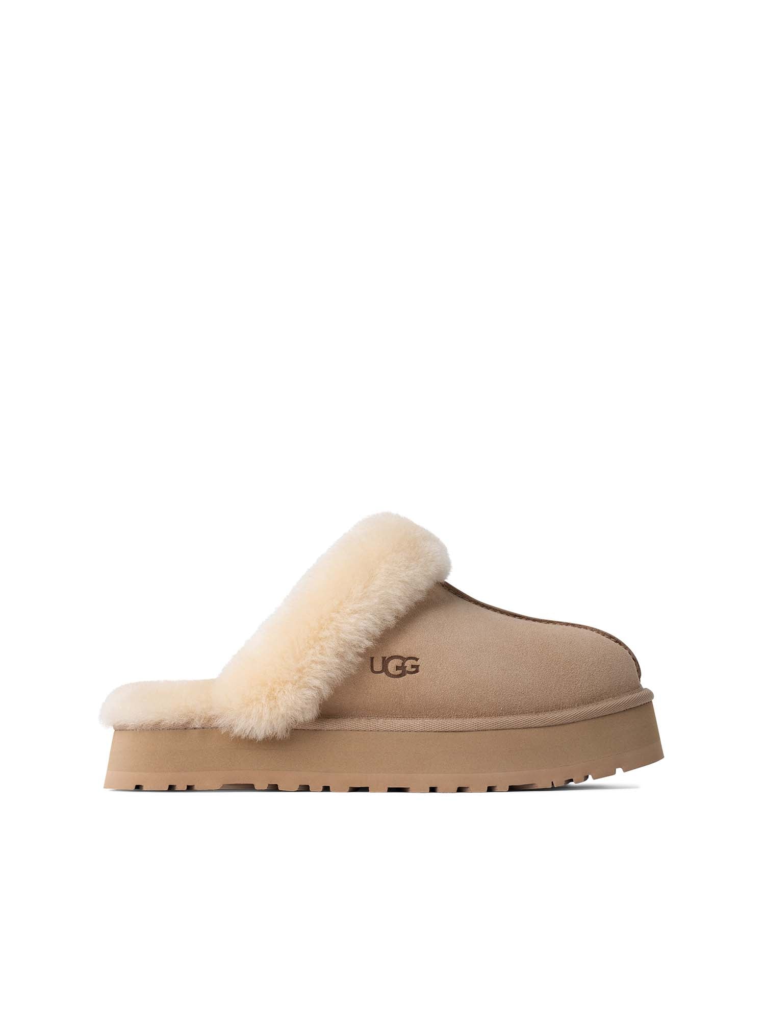 Ugg Ciabatte Disquette Beige