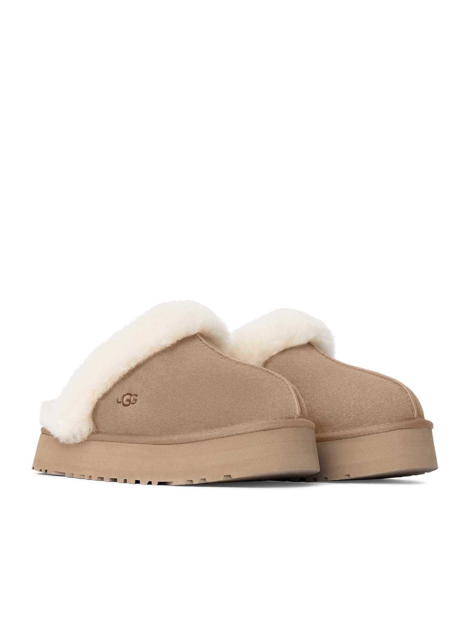 Ugg Ciabatte Disquette Beige
