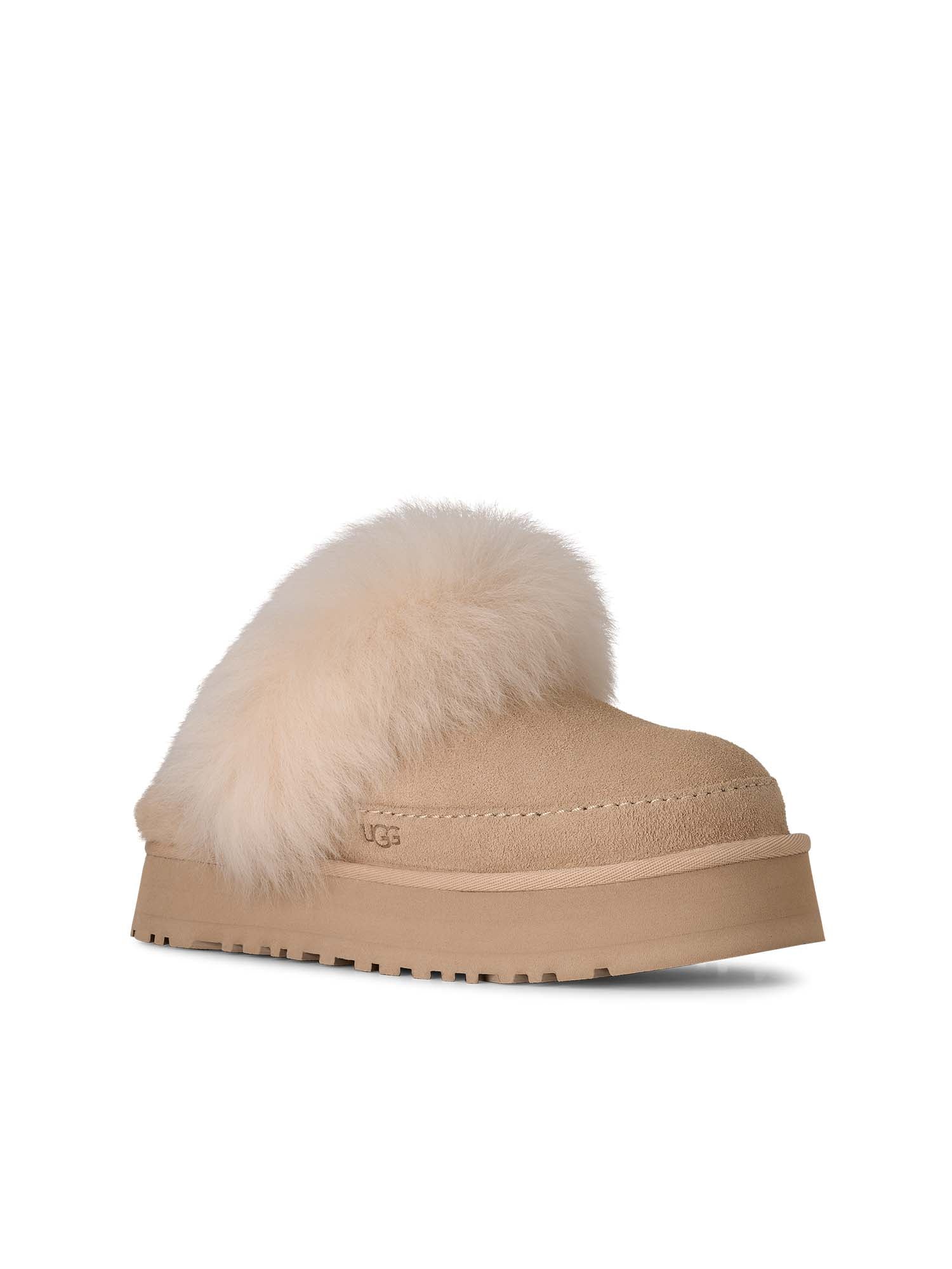 Ugg Ciabatte Disquette Chalet Donna Beige