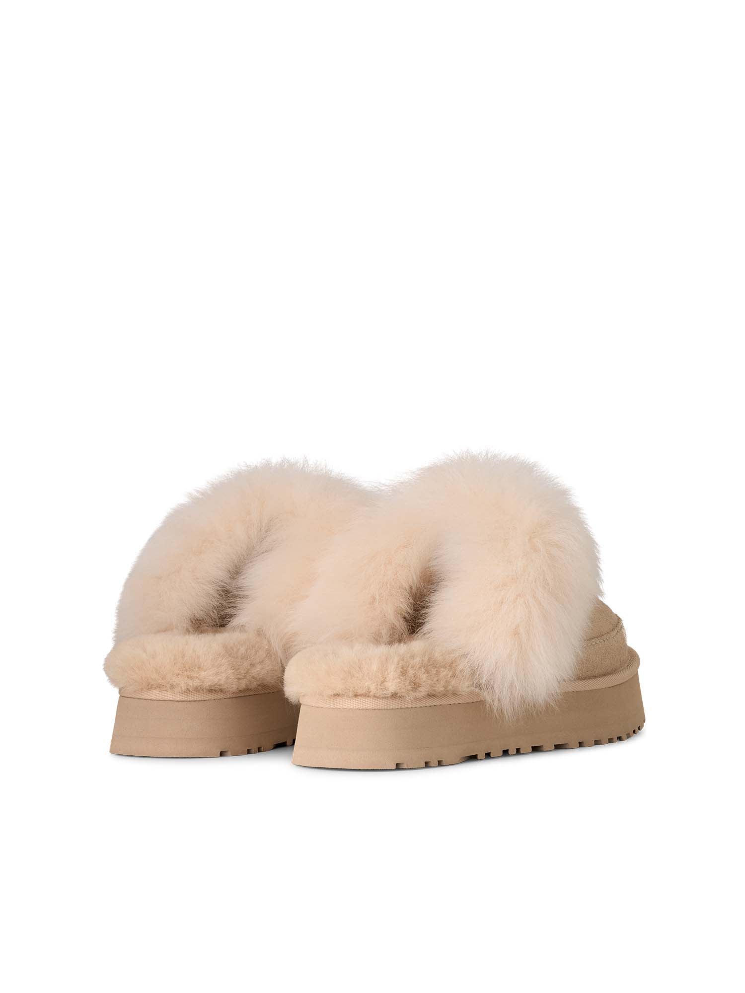 Ugg Ciabatte Disquette Chalet Donna Beige
