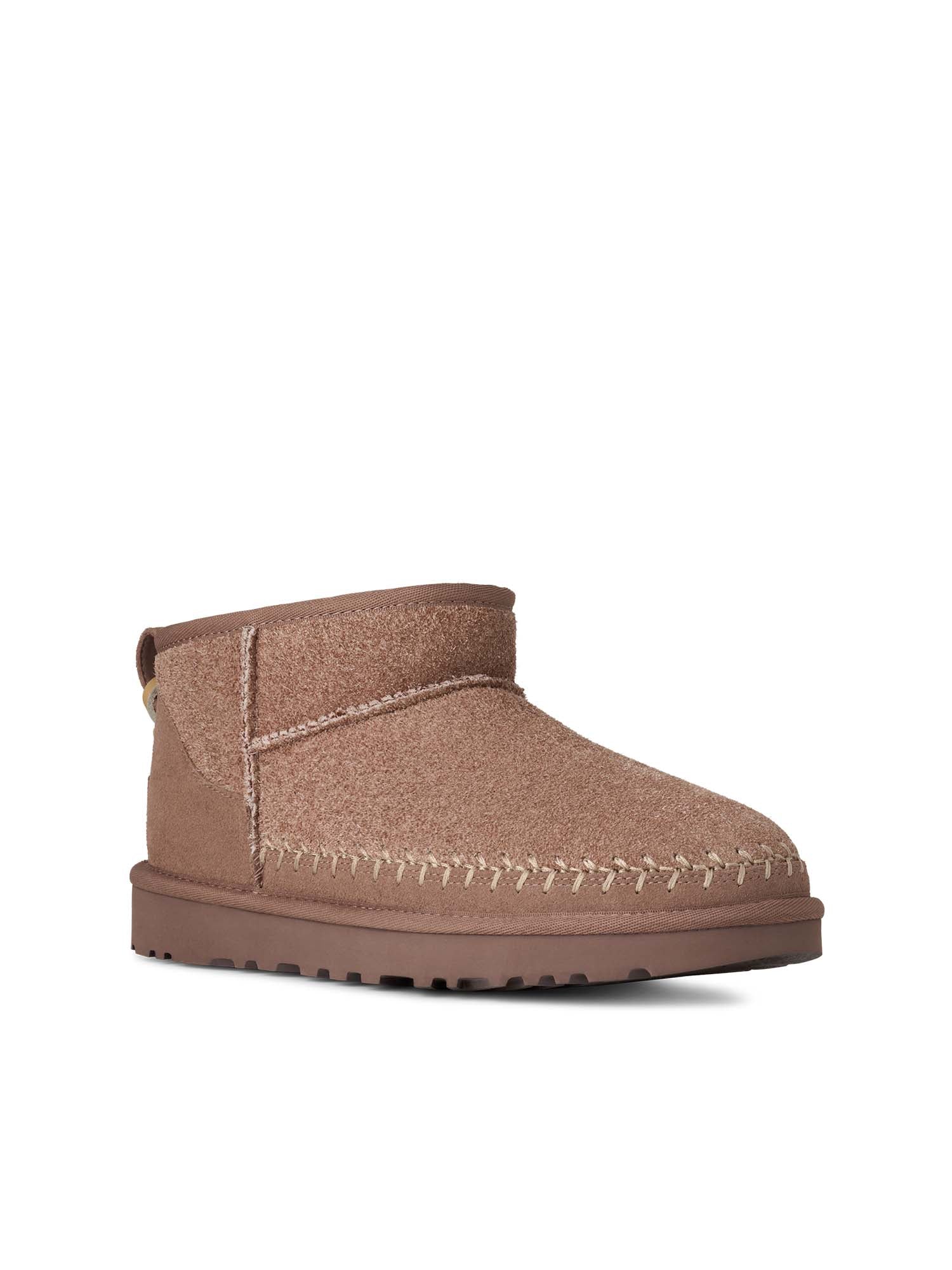 Ugg Stivali Classic Ultra Mini Biarritz da Donna Marrone