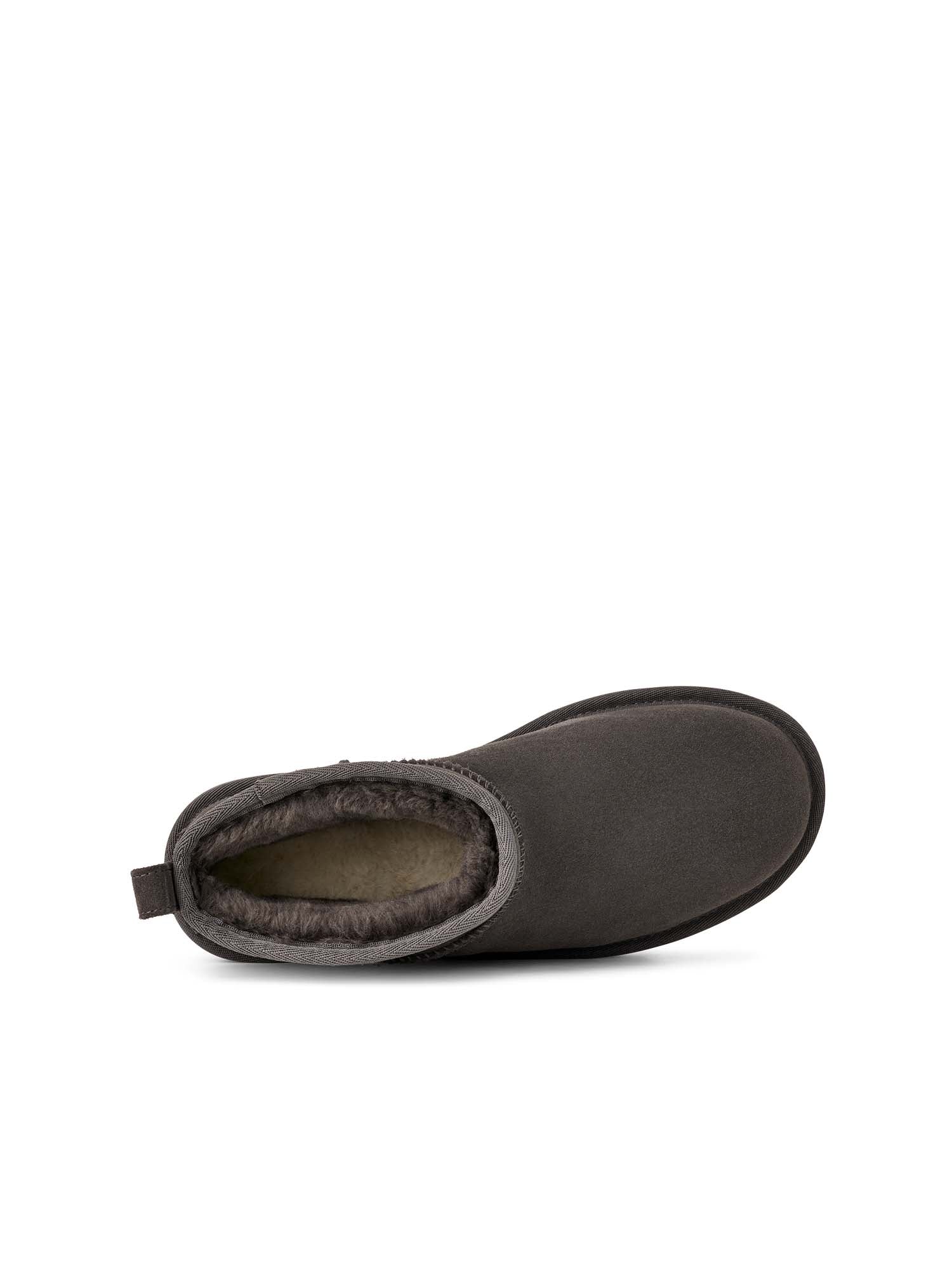 Ugg Stivali Classic Ultra Mini con plateau Grigio