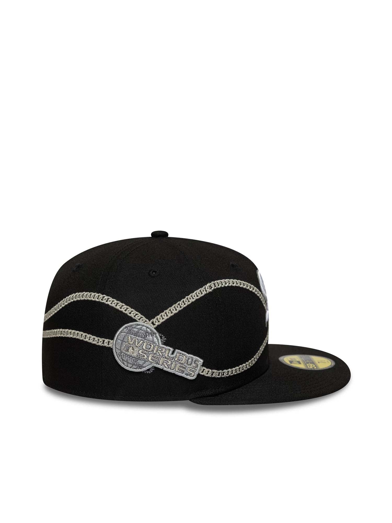 New Era Cappellino 59FIFTY Fitted Chicago White Sox MLB Chain Wrap Nero