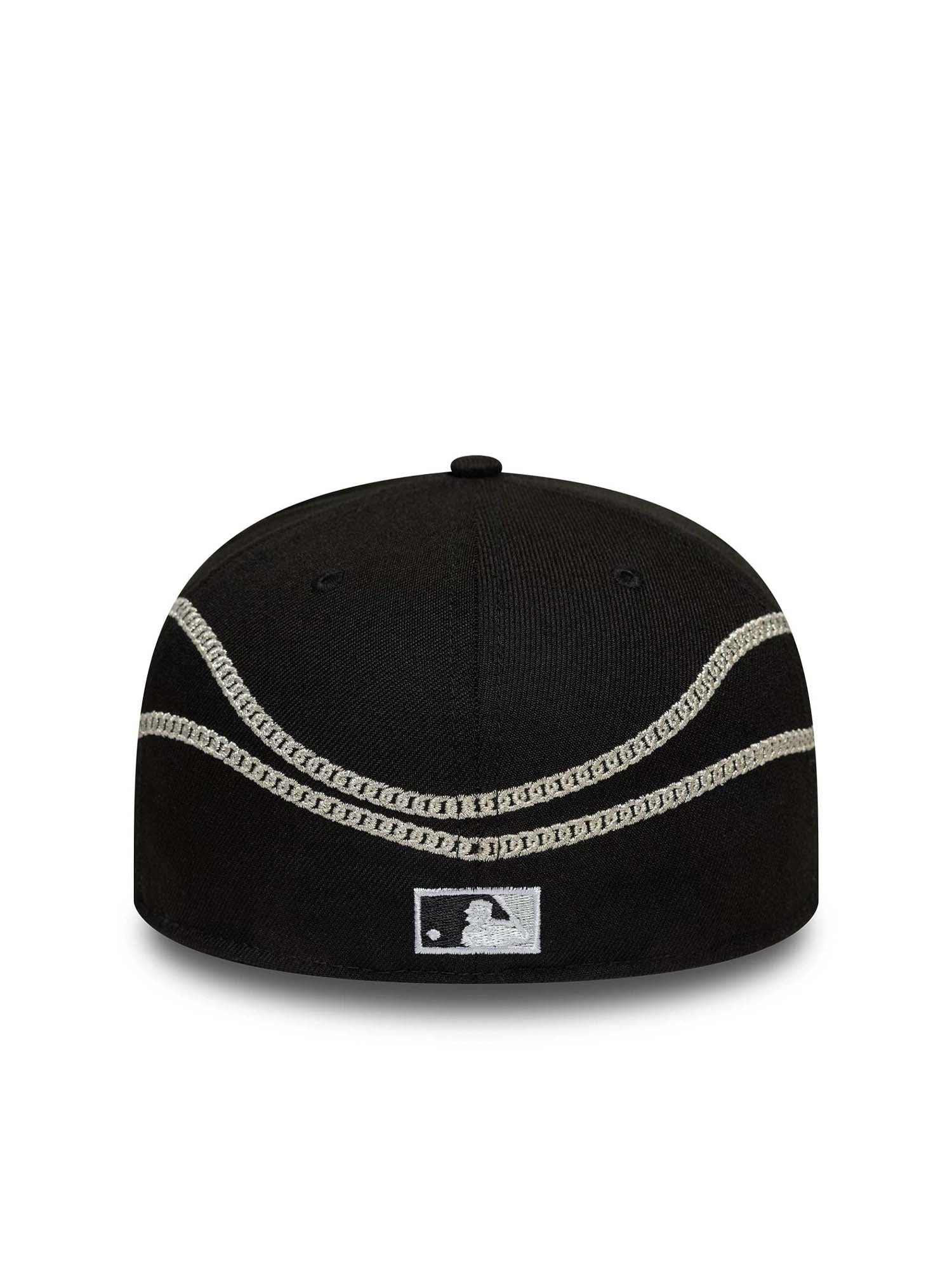 New Era Cappellino 59FIFTY Fitted Chicago White Sox MLB Chain Wrap Nero