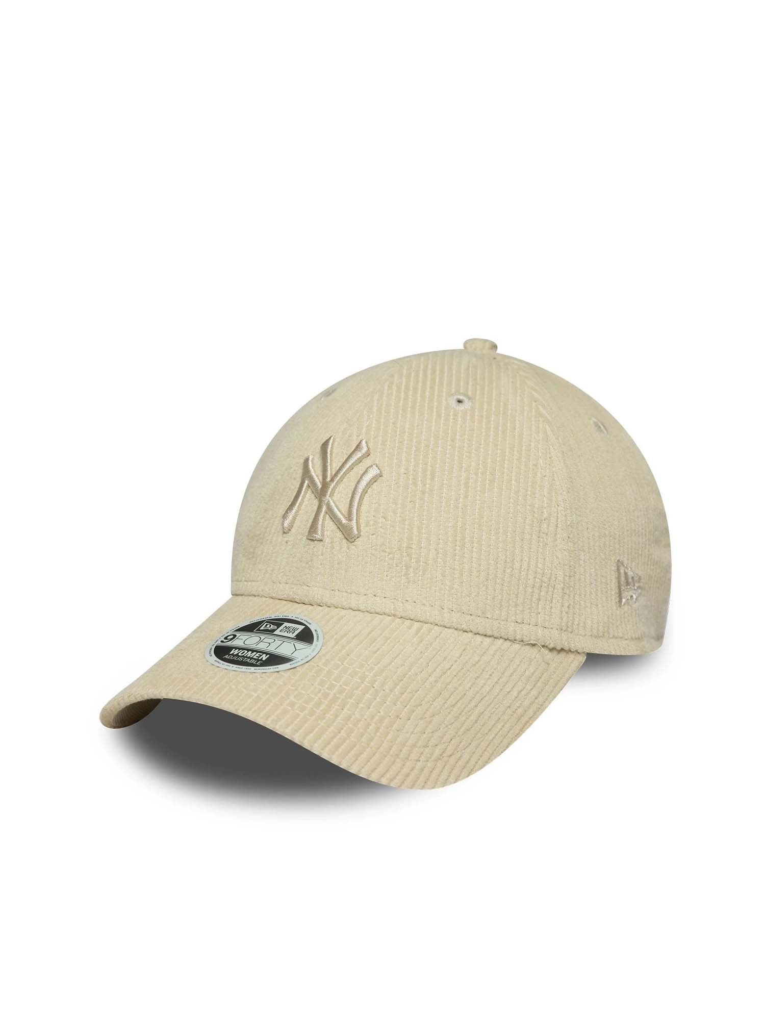 New Era Cappellino 9FORTY New York Yankees MLB Cord Donna Bianco