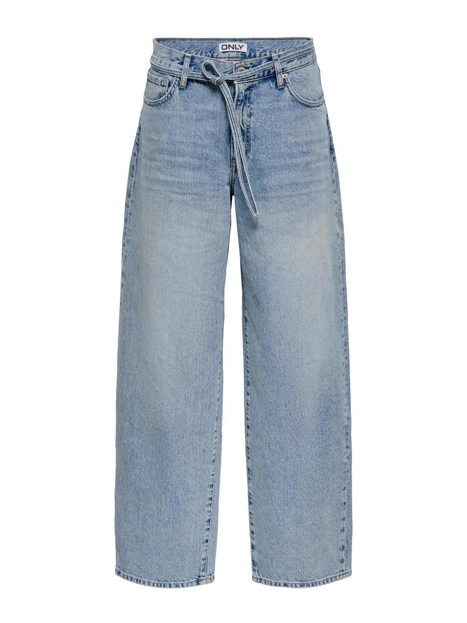 Only Jeans ONLGIANNA Vita media Balloon Fit Azzurro