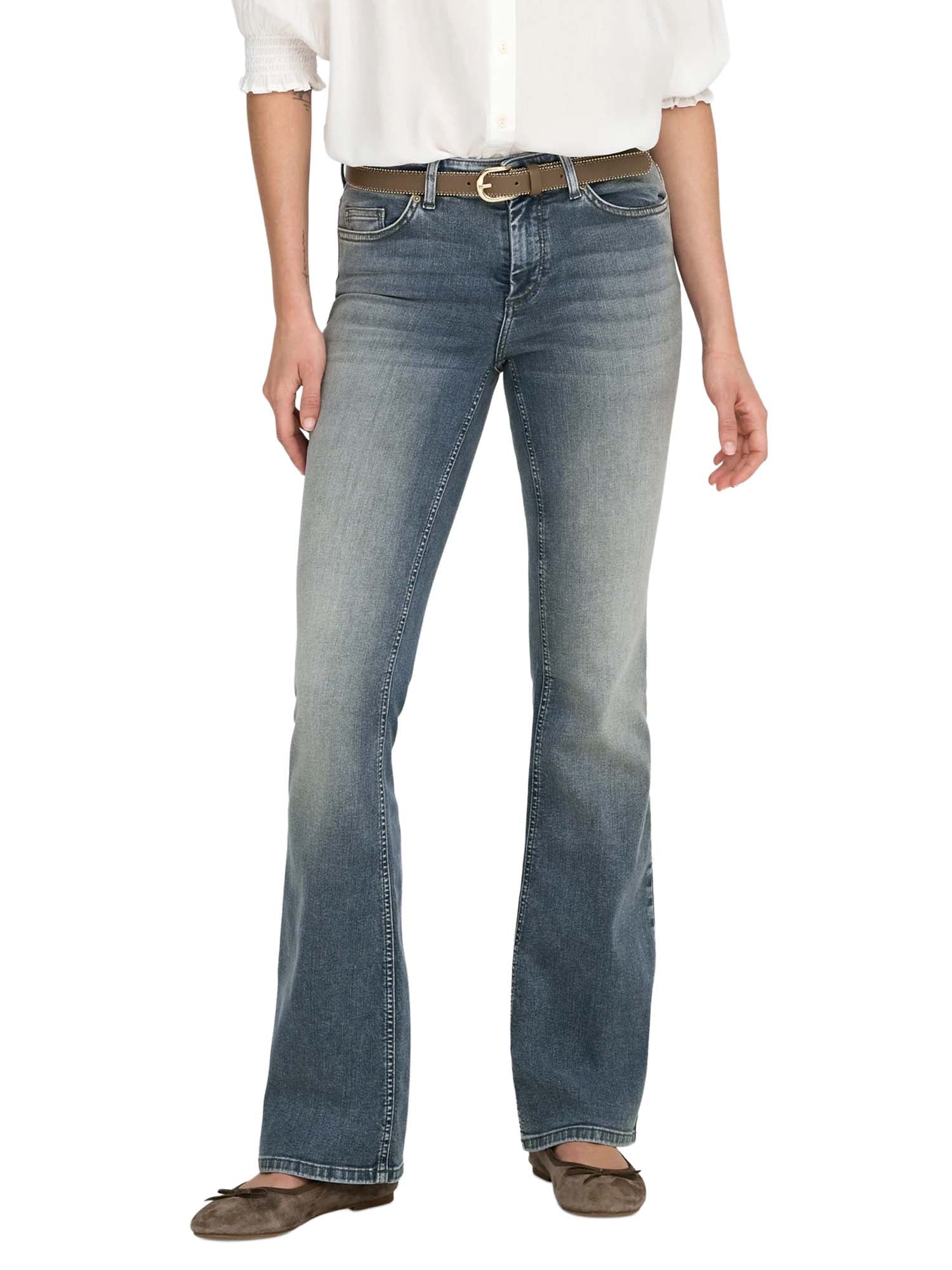 Only Jeans Onlblush Vita Media Flared Fit Blu