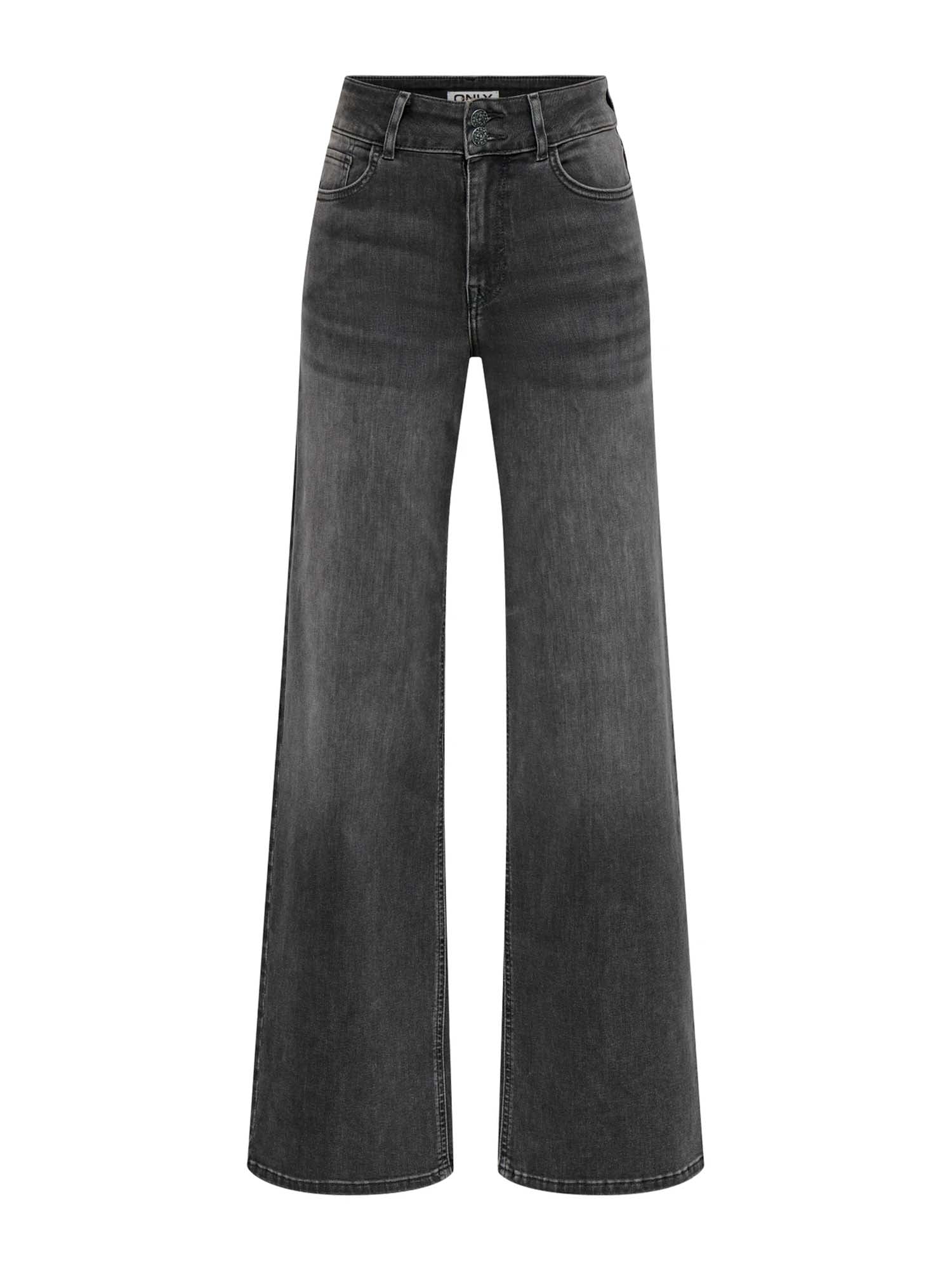 Only Jeans Onlmadison Vita Alta Wide Leg Fit Nero