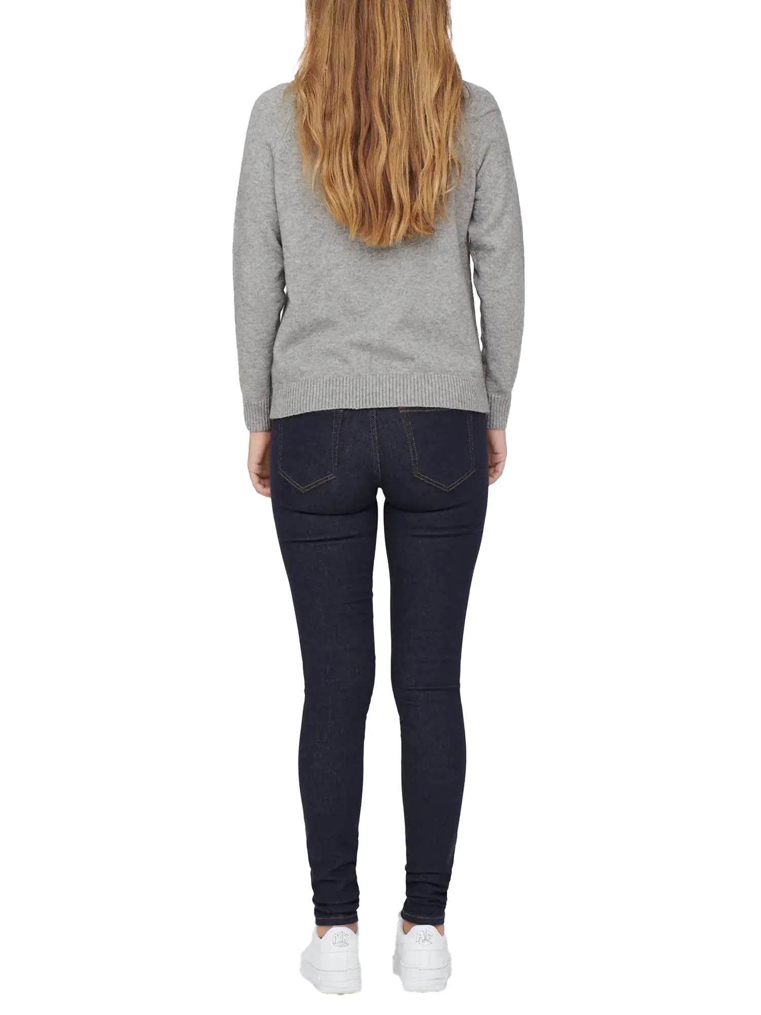 Only Maglione Lesly Kings Life L/S Grigio