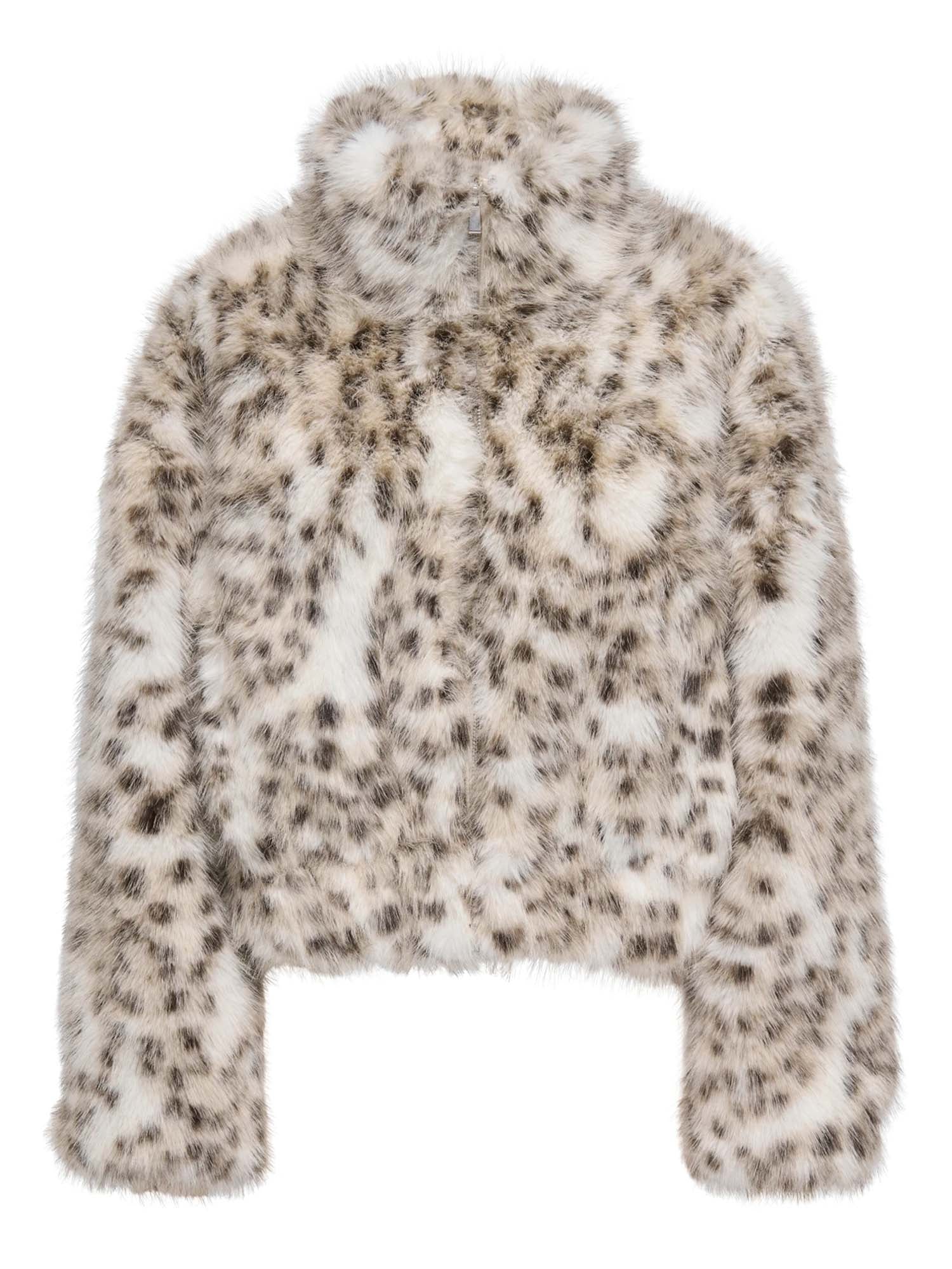 Only Janis Giacca in finta pelliccia Beige