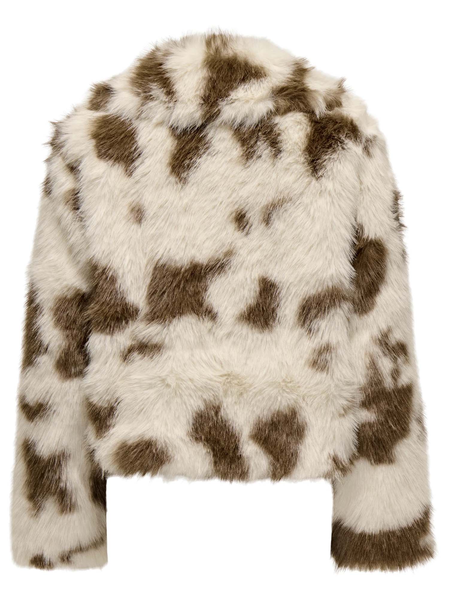 Only Jamie Giacca in finta pelliccia Beige