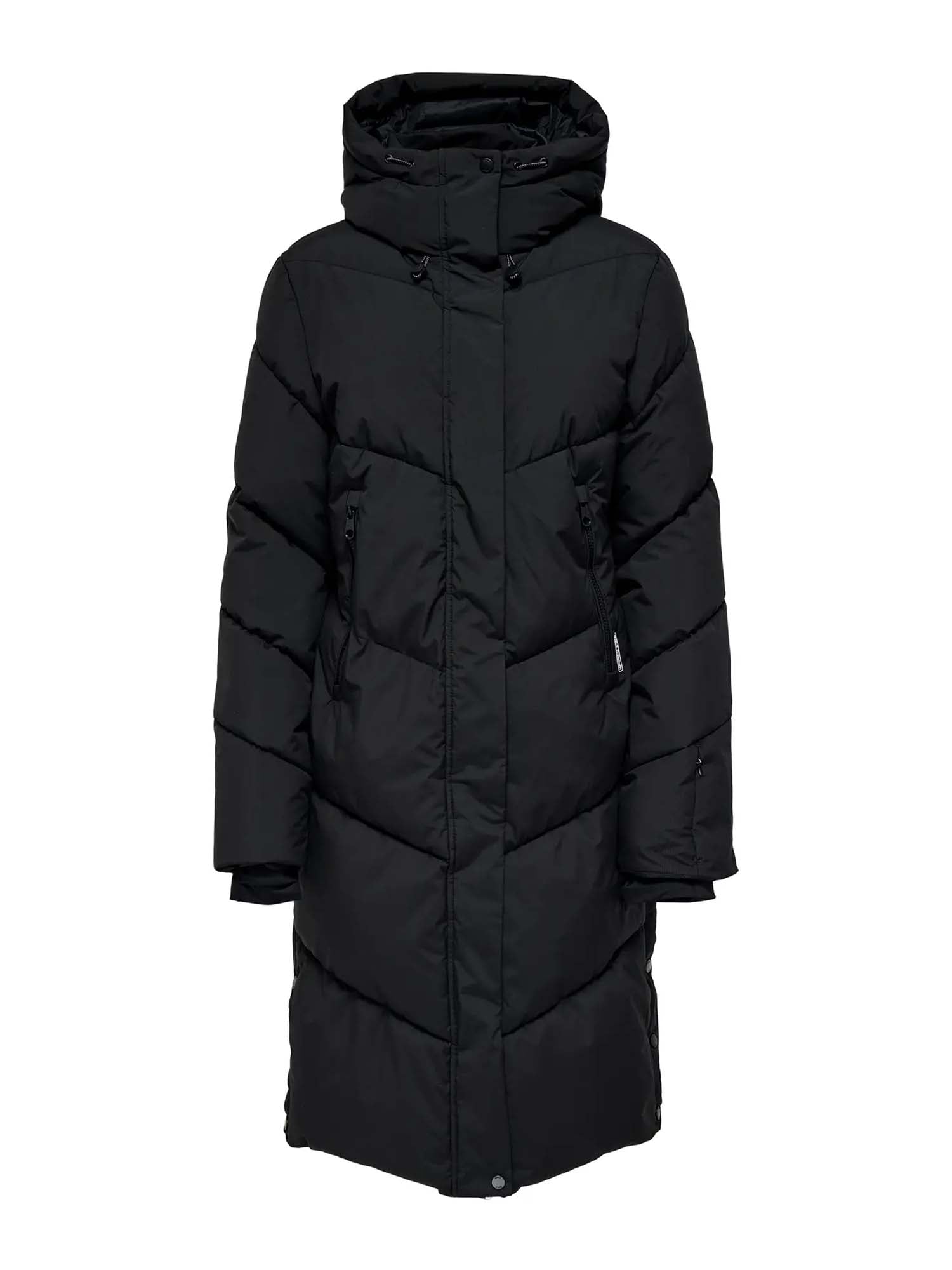 Only Piumino Harper Life Long Premium Coat Nero
