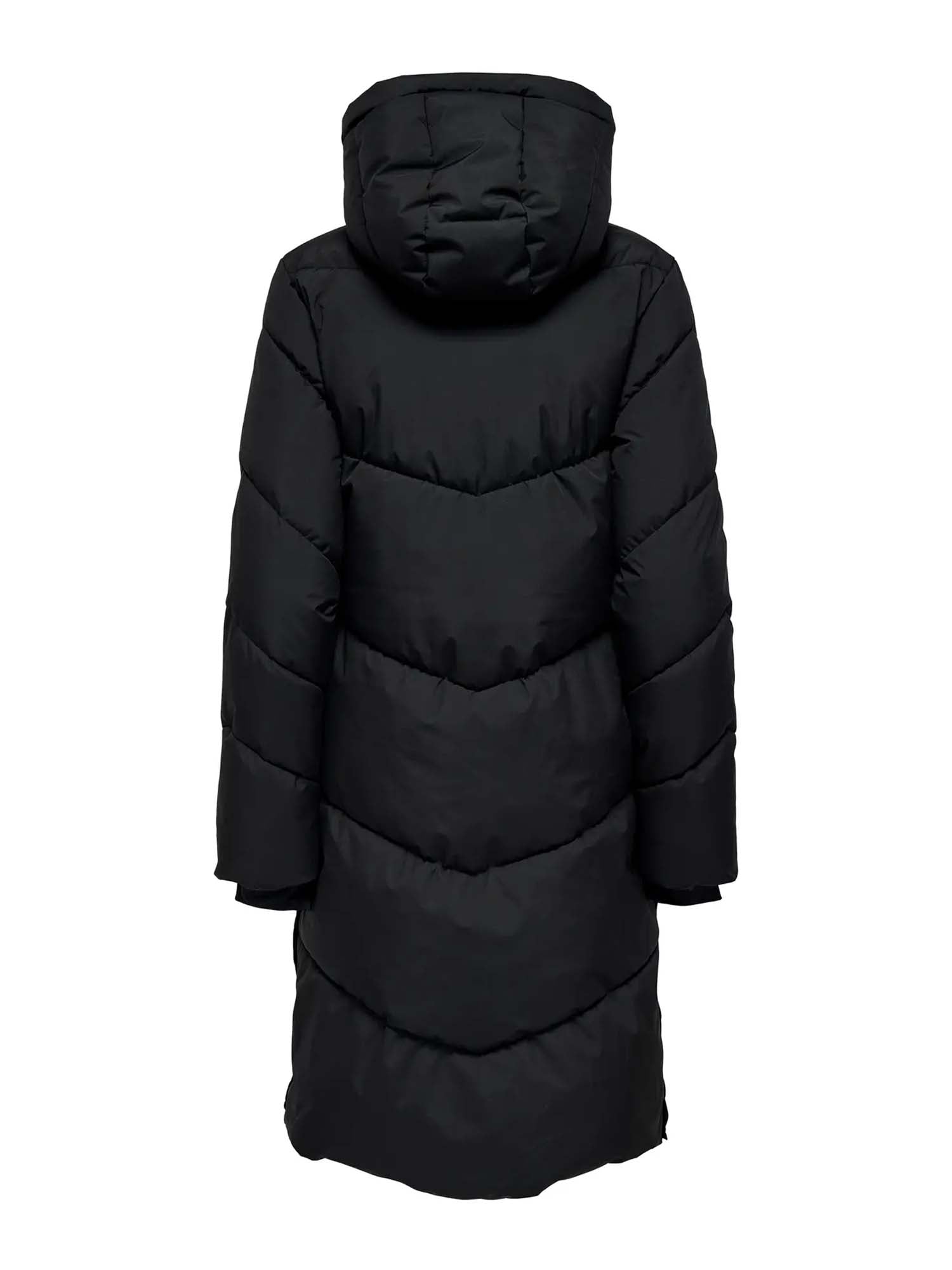 Only Piumino Harper Life Long Premium Coat Nero
