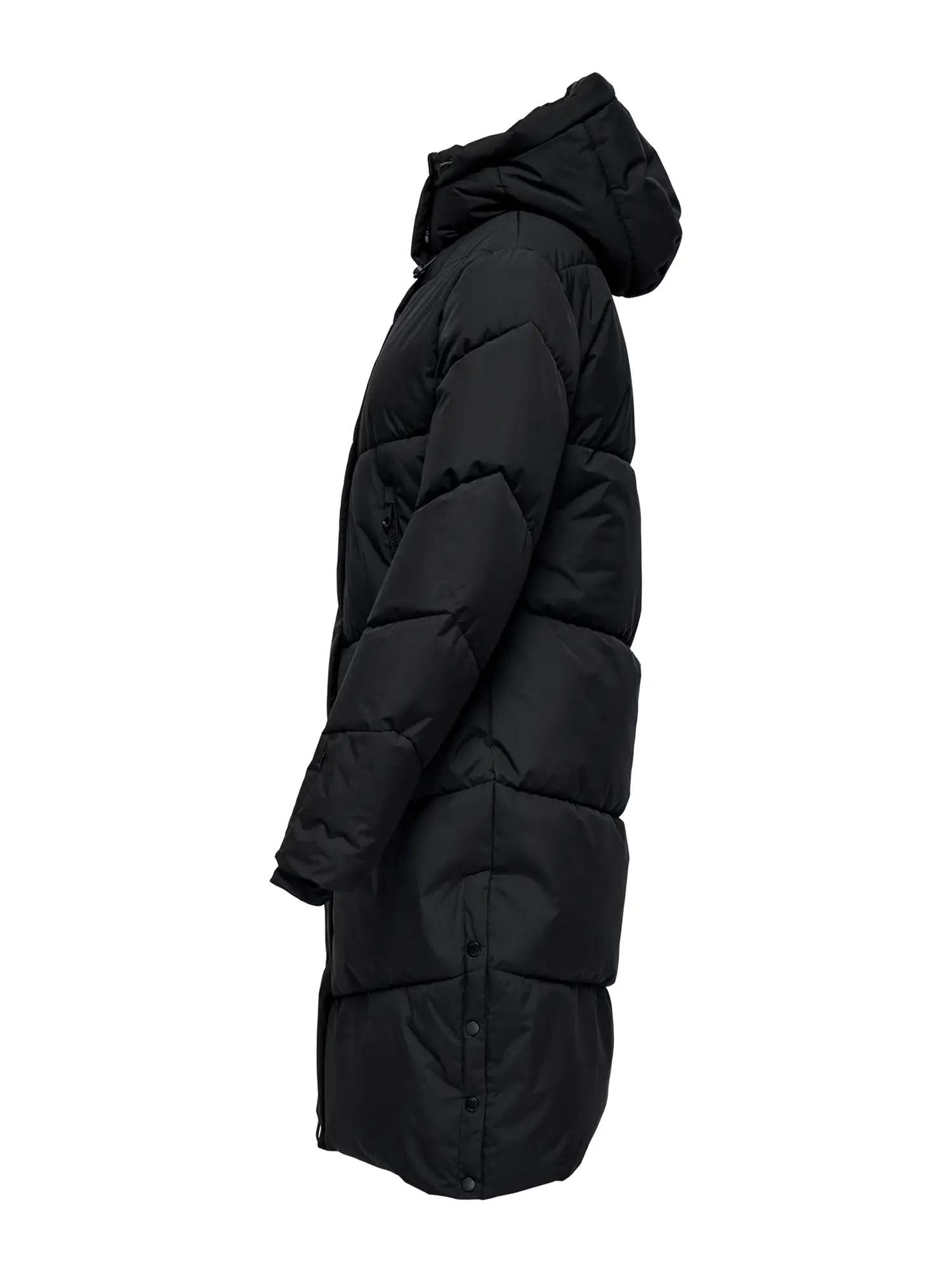 Only Piumino Harper Life Long Premium Coat Nero