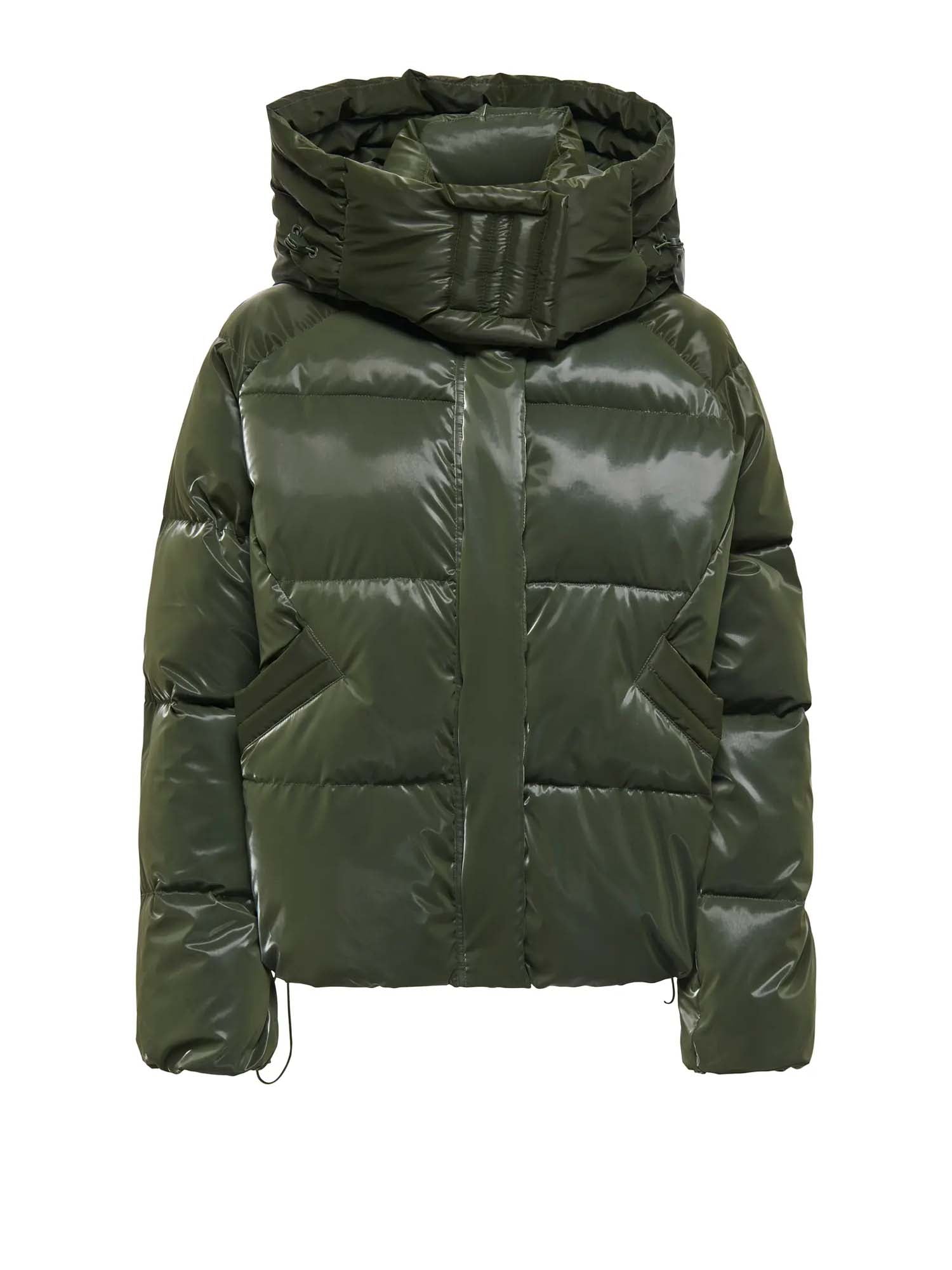 Only Piumino Bergen Life Oversized Puffer Verde