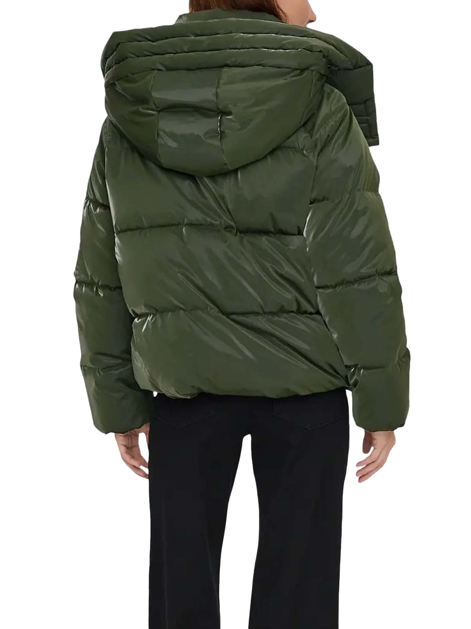 Only Piumino Bergen Life Oversized Puffer Verde