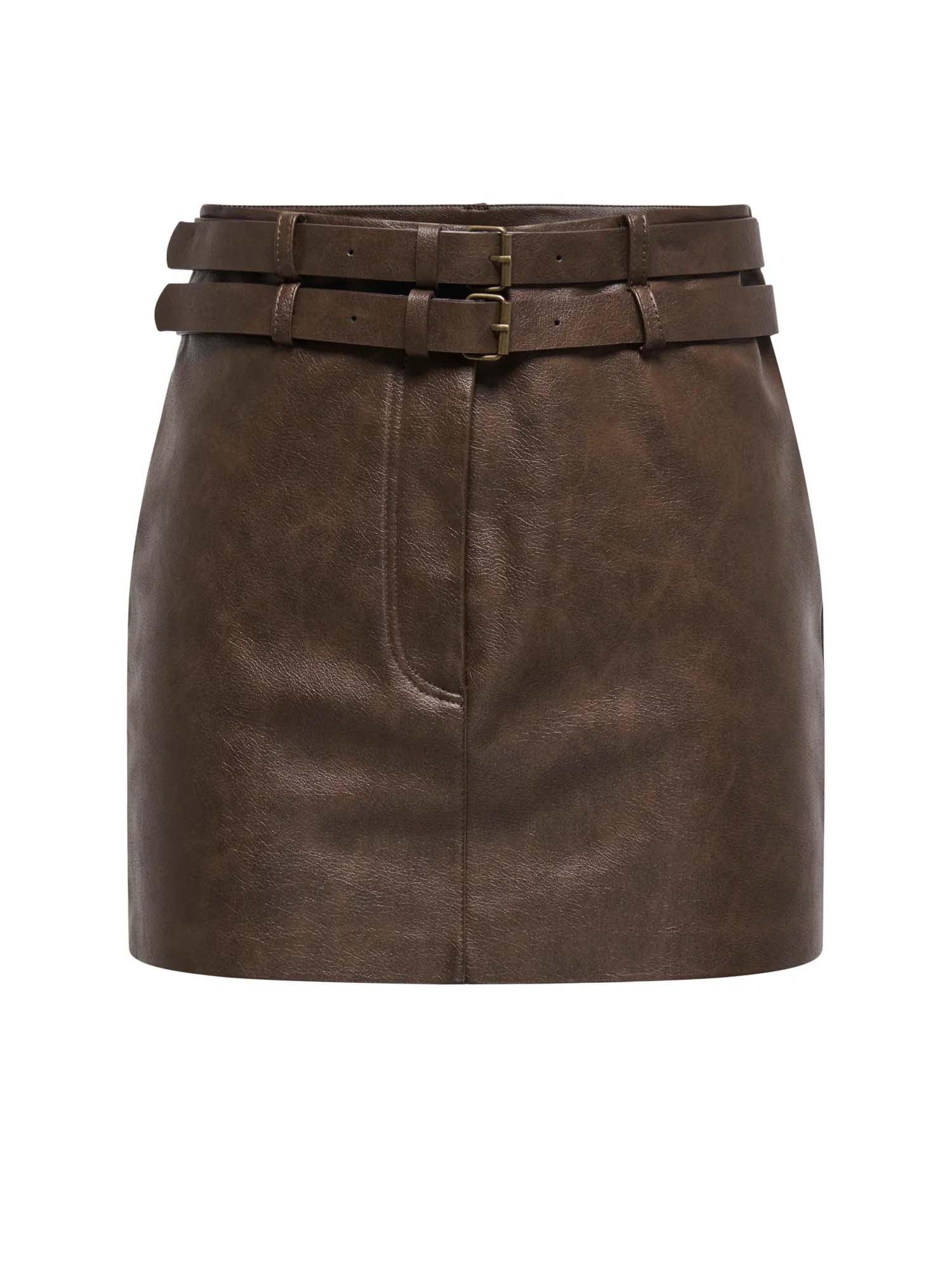 Leather Gonne Donne Only Gonna Jasmin Faux Leather Prezzo Banana Benz