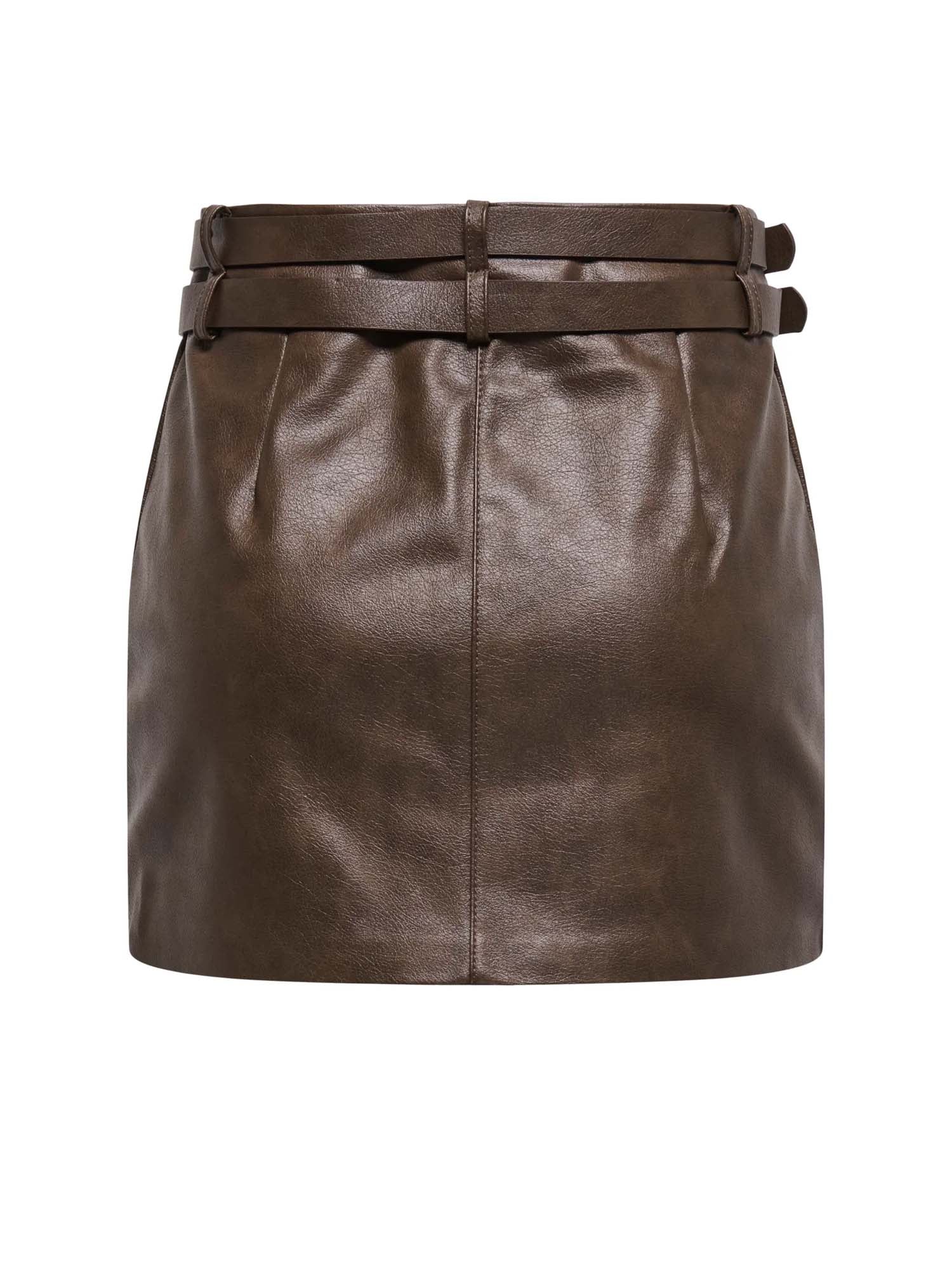 Only Gonna Jasmin Faux Leather Marrone