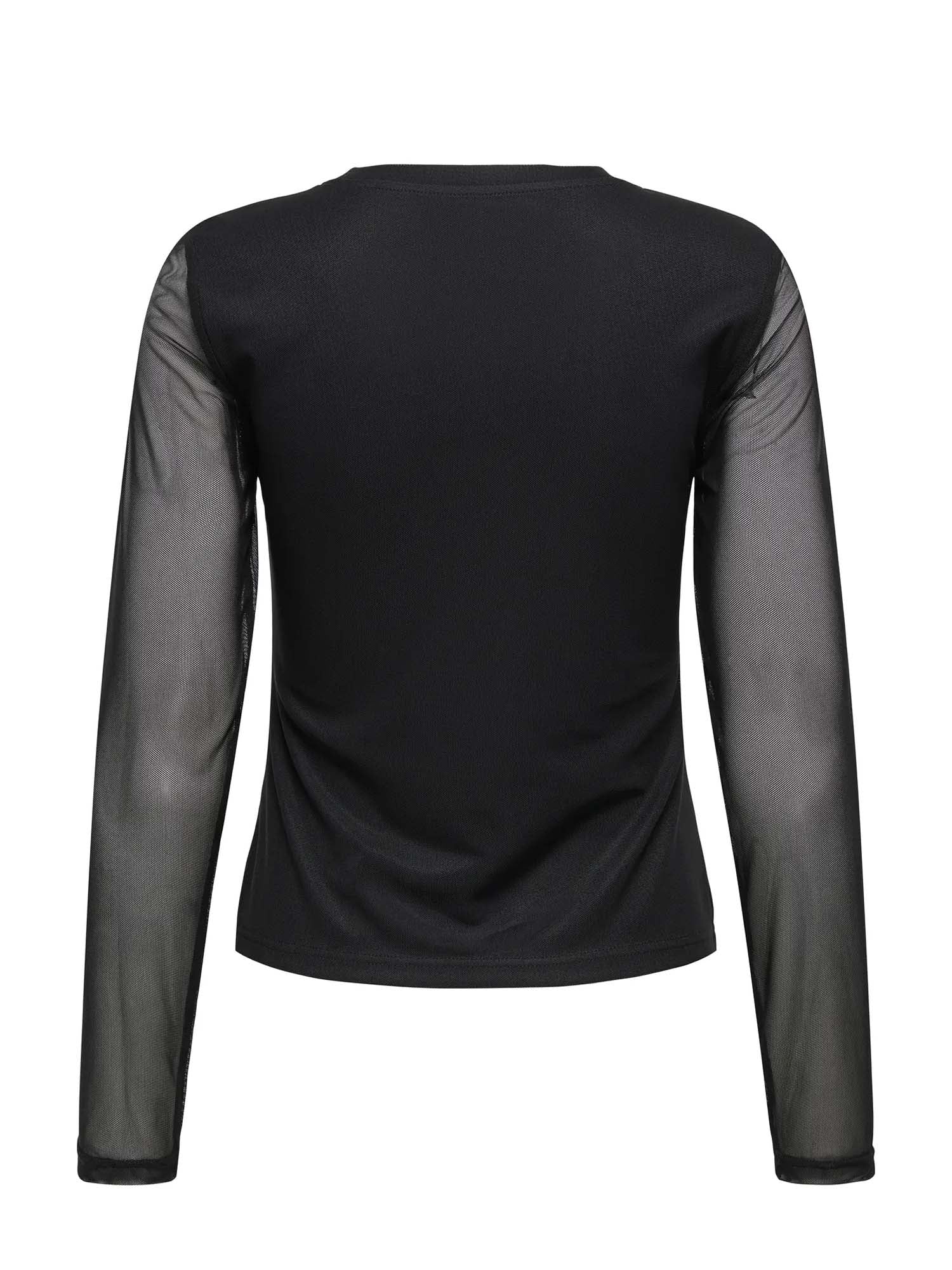 Only Nova L/S Mesh Top Nero