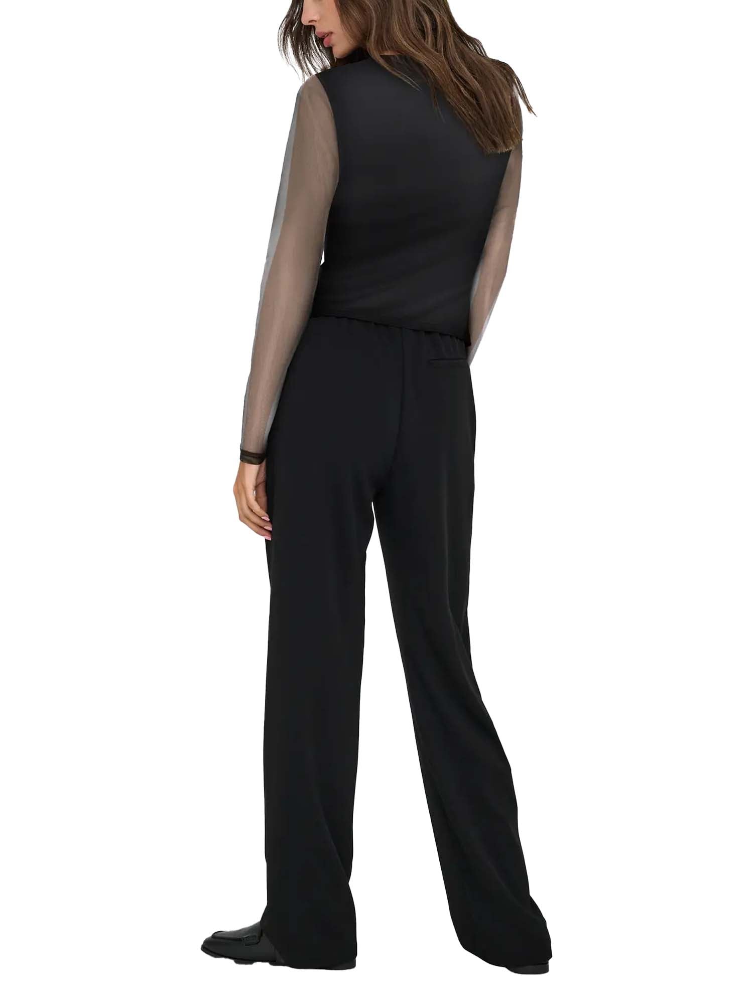 Only Nova L/S Mesh Top Nero