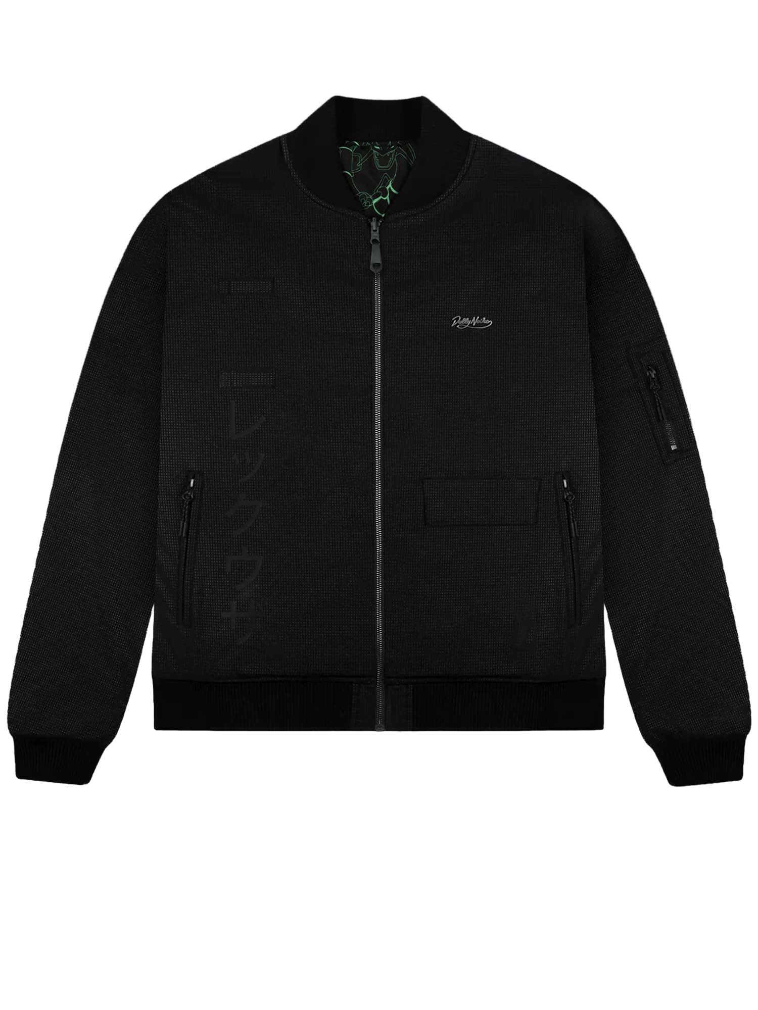 Dolly Noire Rayquaza Pattern Bomber Nero