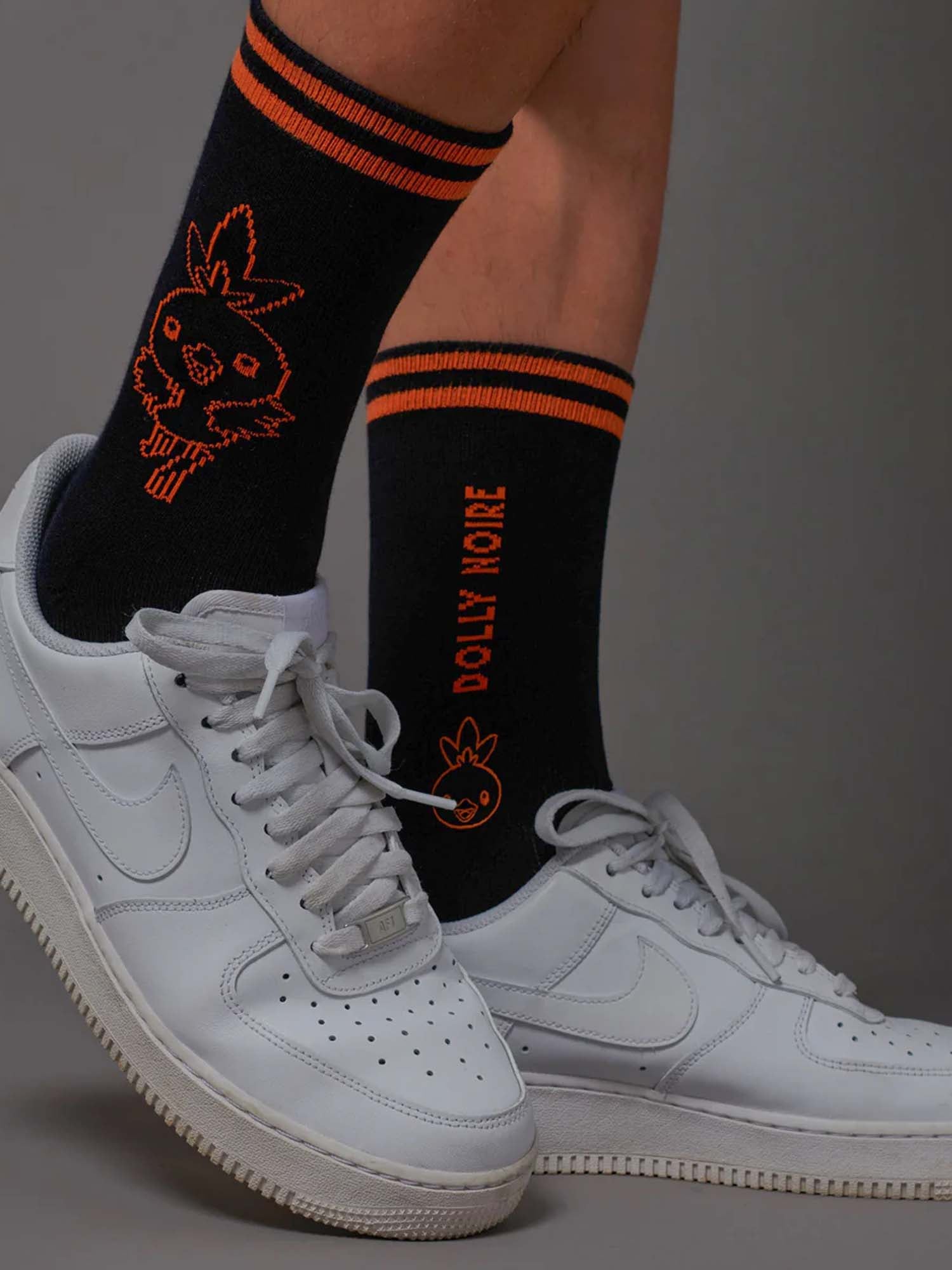 Dolly Noire Torchic Socks Nero