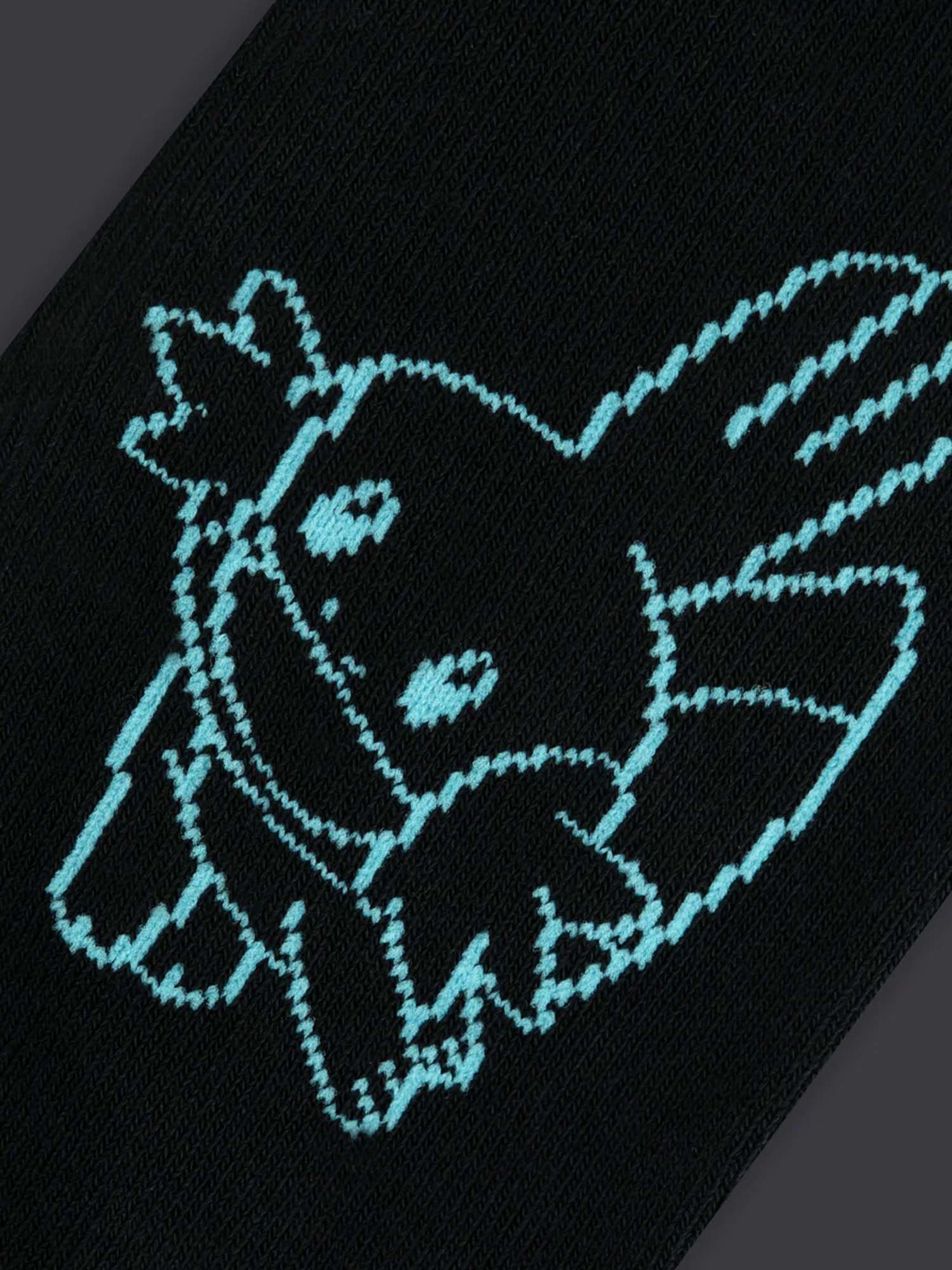 Dolly Noire Mudkip Socks Nero