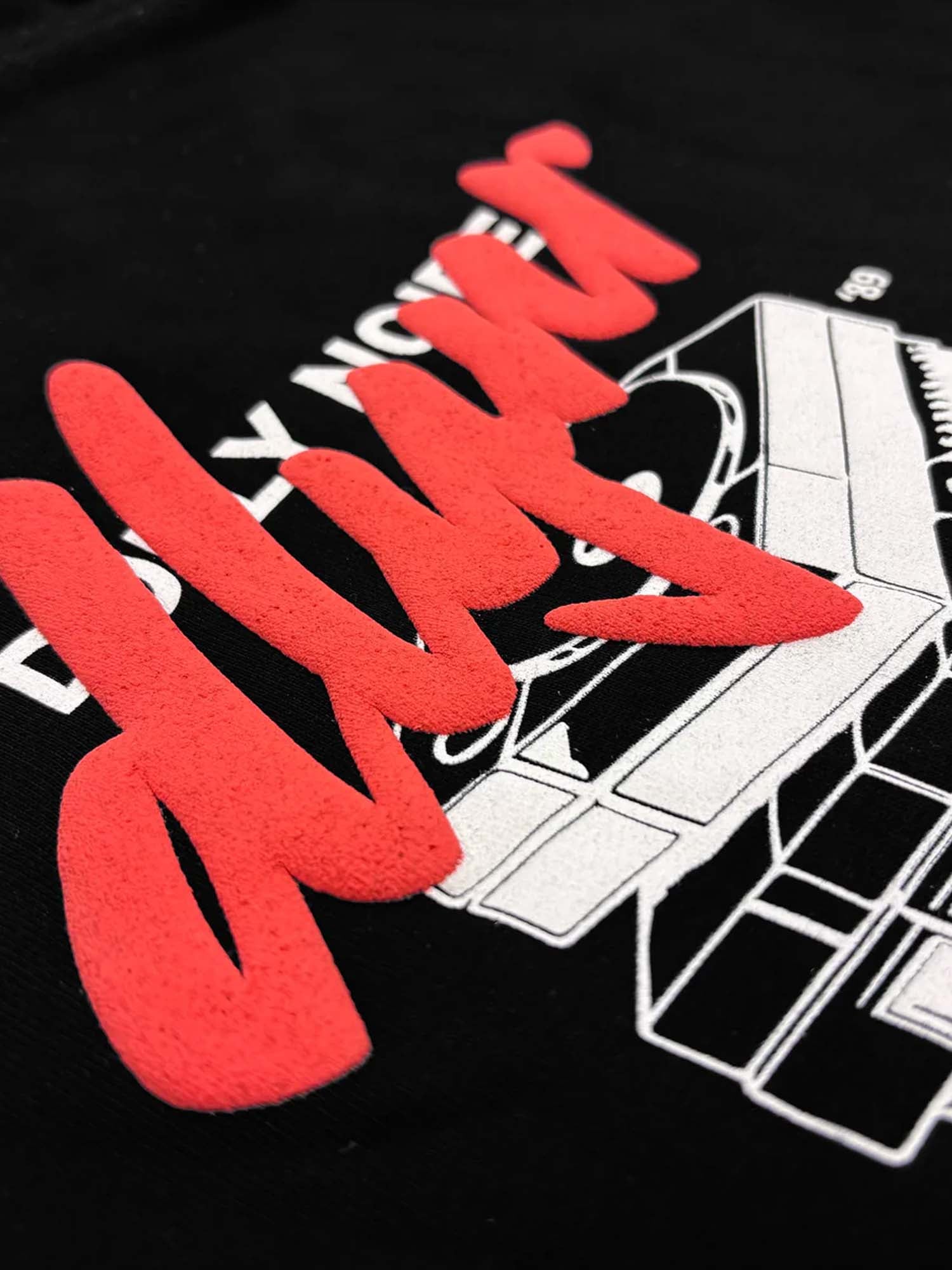 Dolly Noire Yokai Console Hoodie Nero