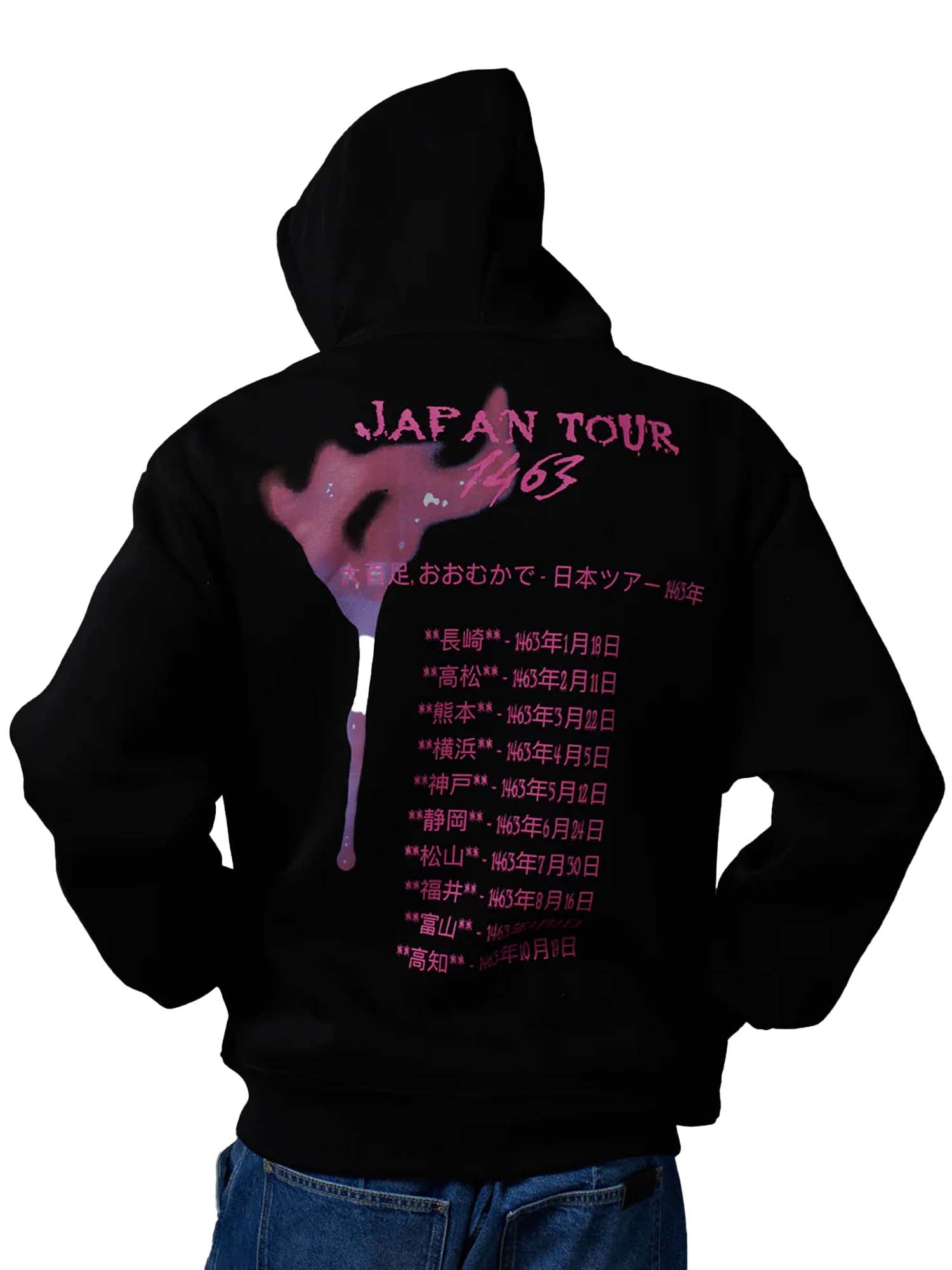 Dolly Noire Iso-Onna Japan Tour Hoodie Nero