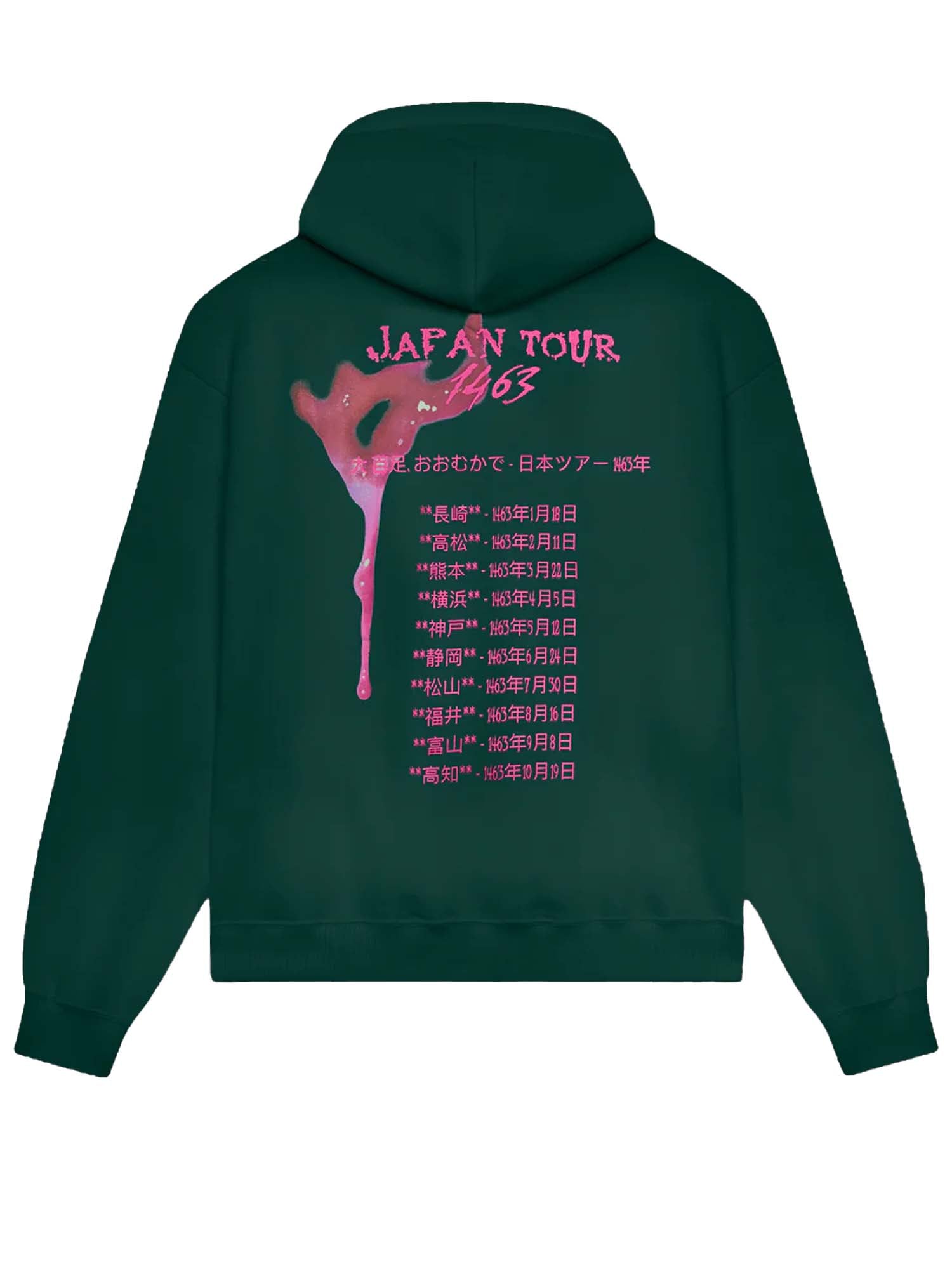 Dolly Noire Iso-Onna Japan Tour Hoodie Verde