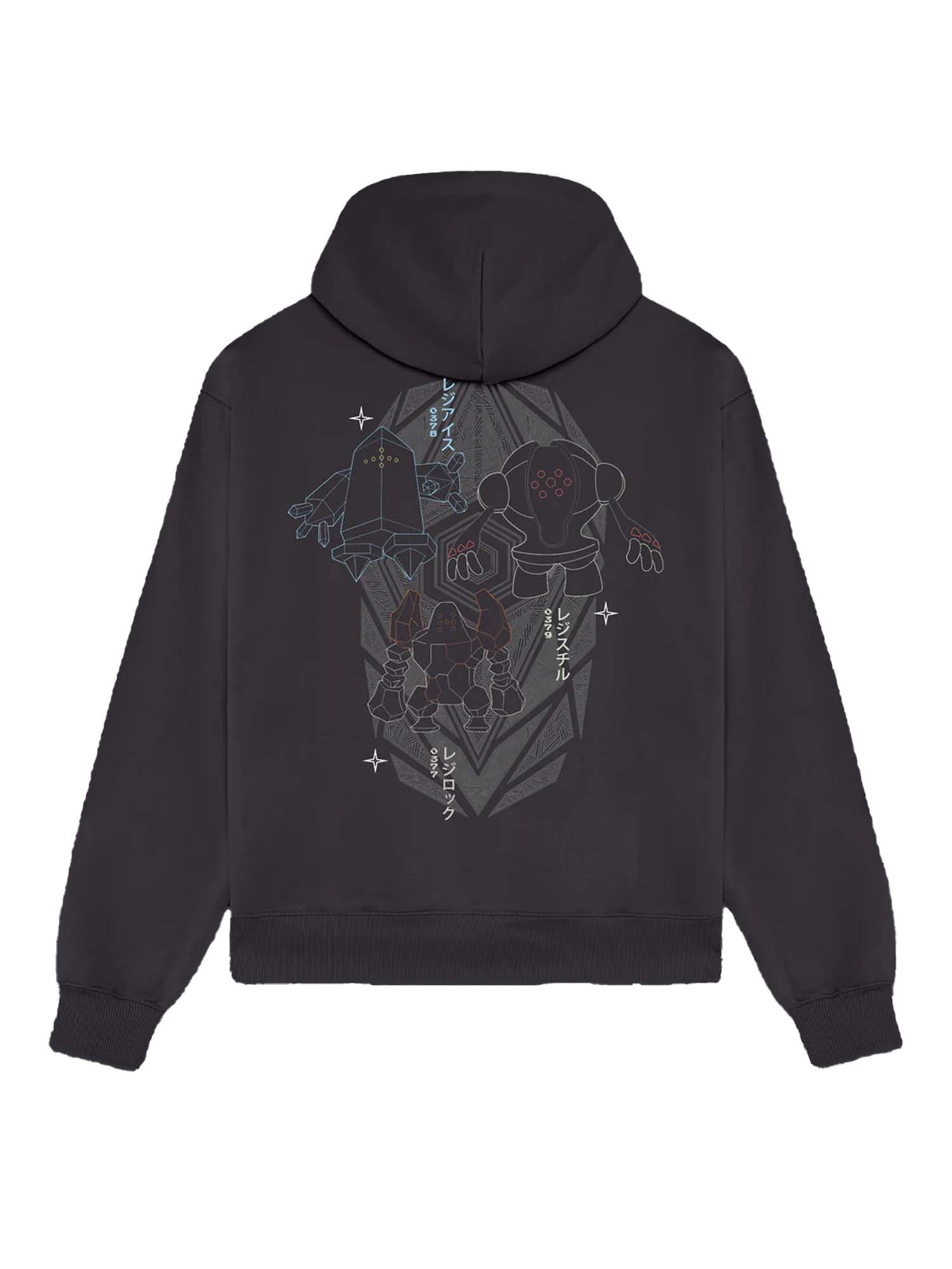 Dolly Noire Regi Zip Hoodie Grigio