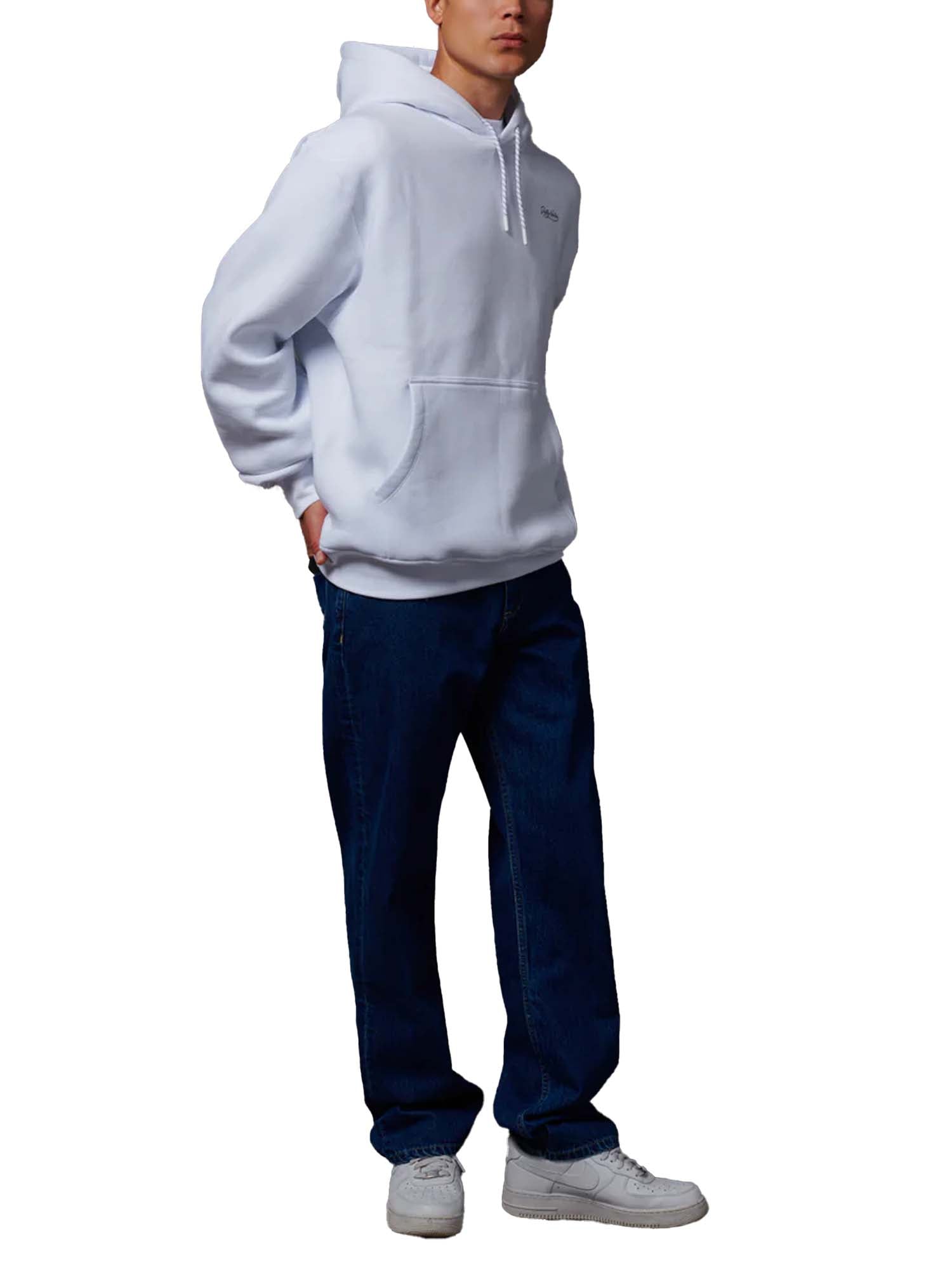 Dolly Noire Asso di Spade Hoodie Bianco