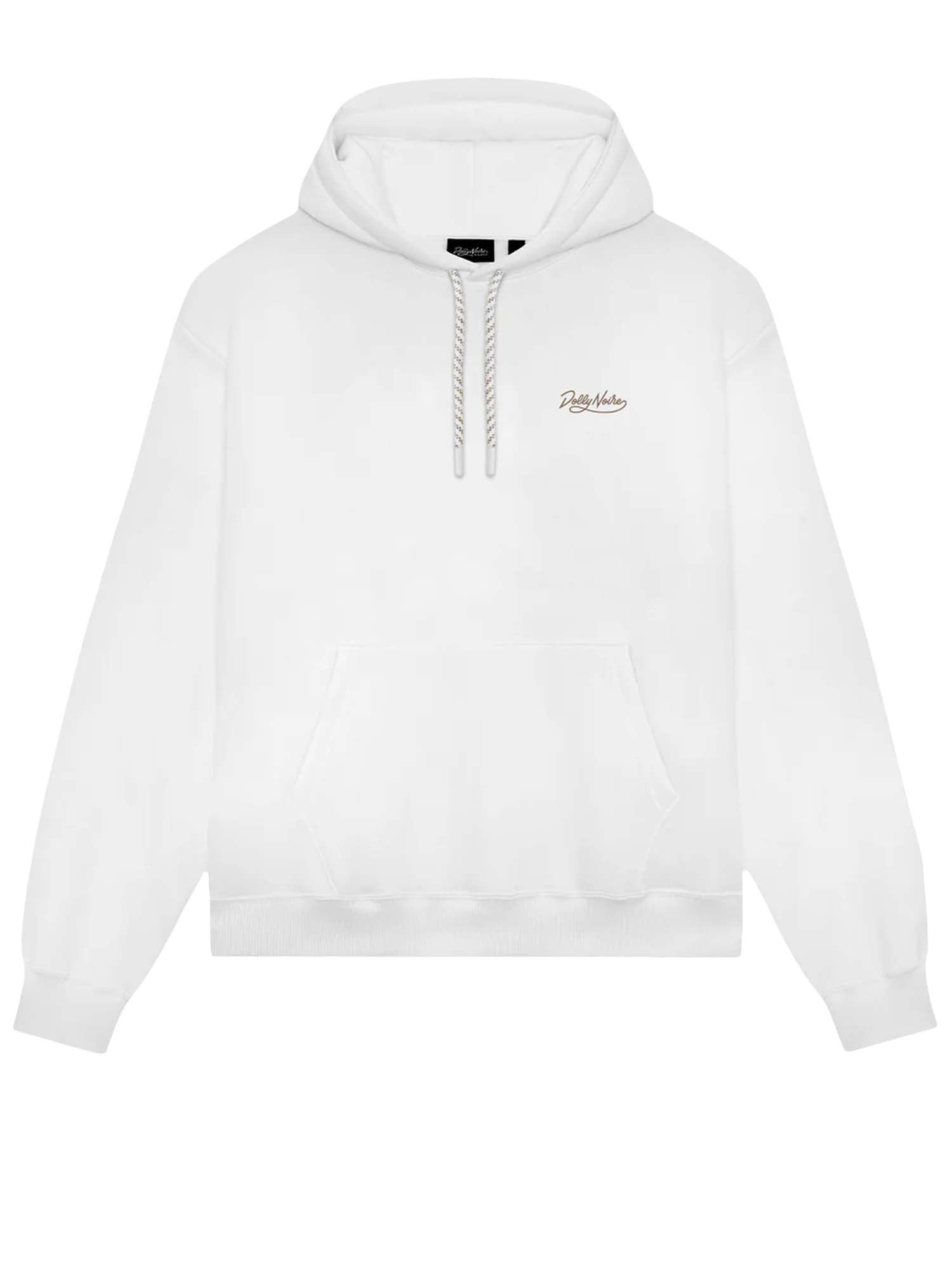 Dolly Noire Asso di Bastoni Hoodie Bianco